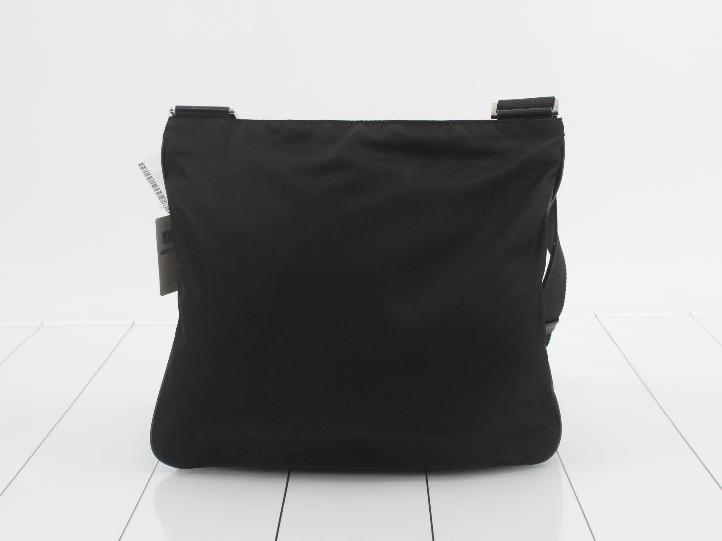 Logo Triangle Plate Shoulder Bag — view 2