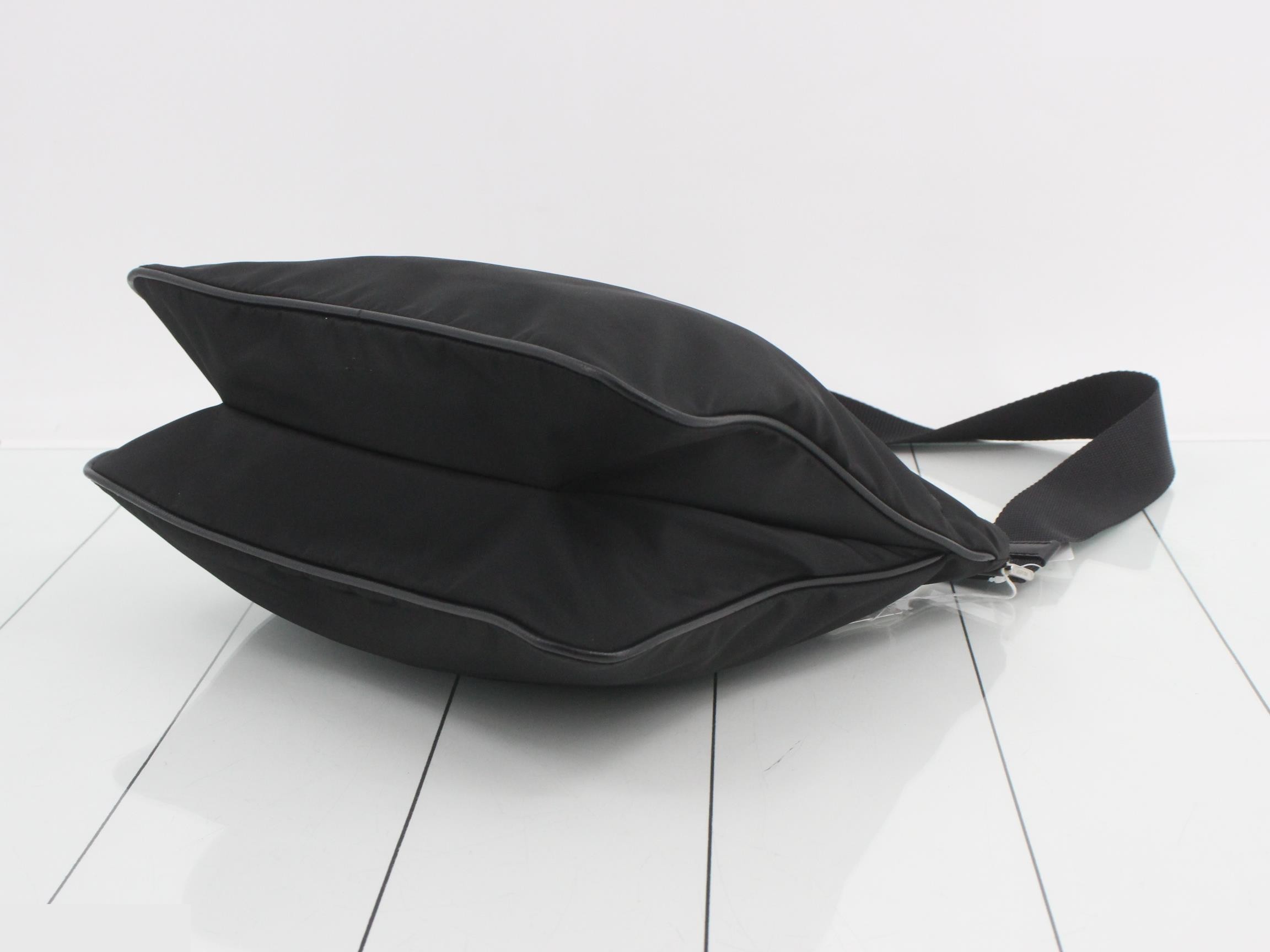 Logo Triangle Plate Shoulder Bag — view 6