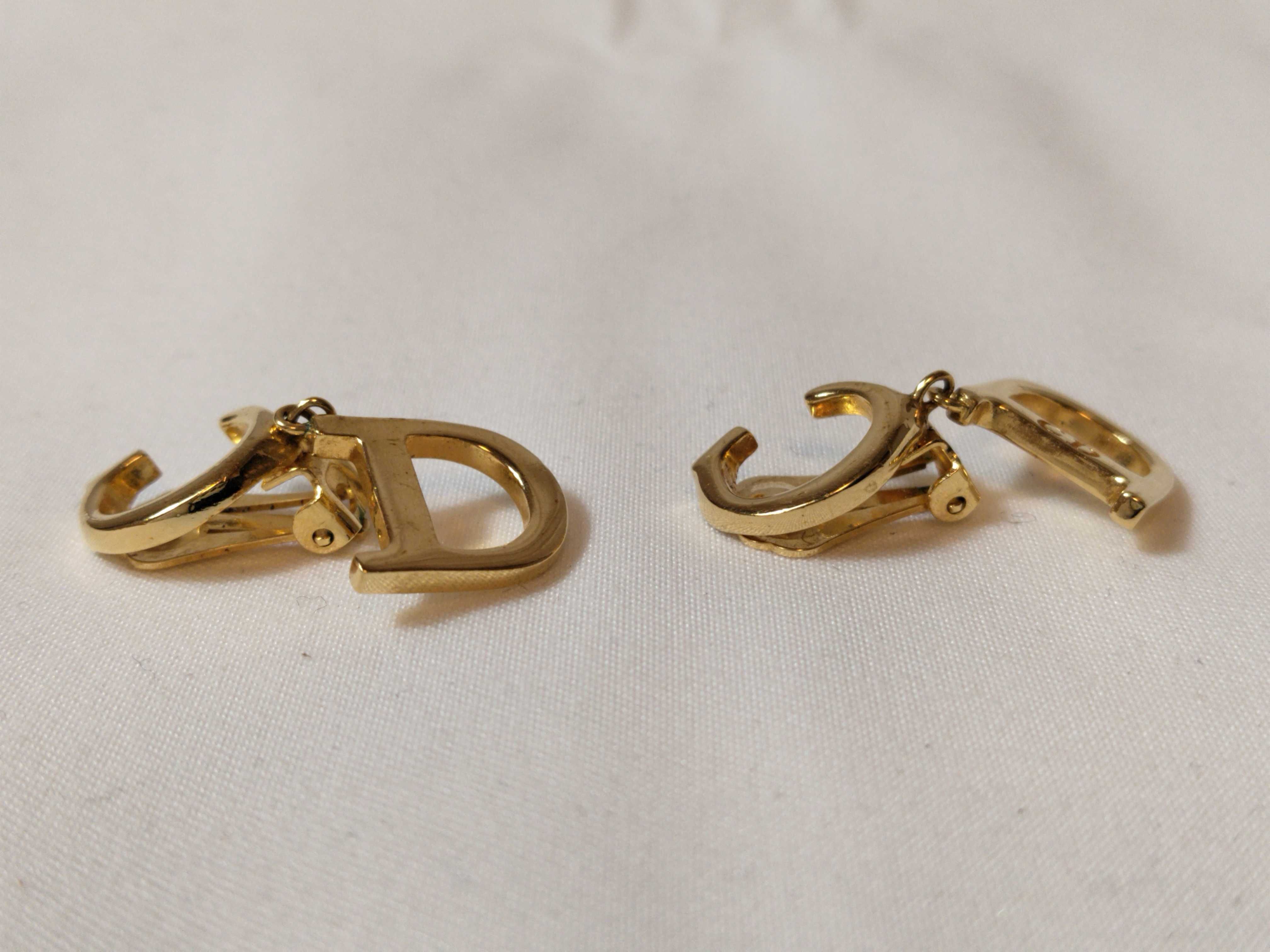 CD Logo Earrings — view 3