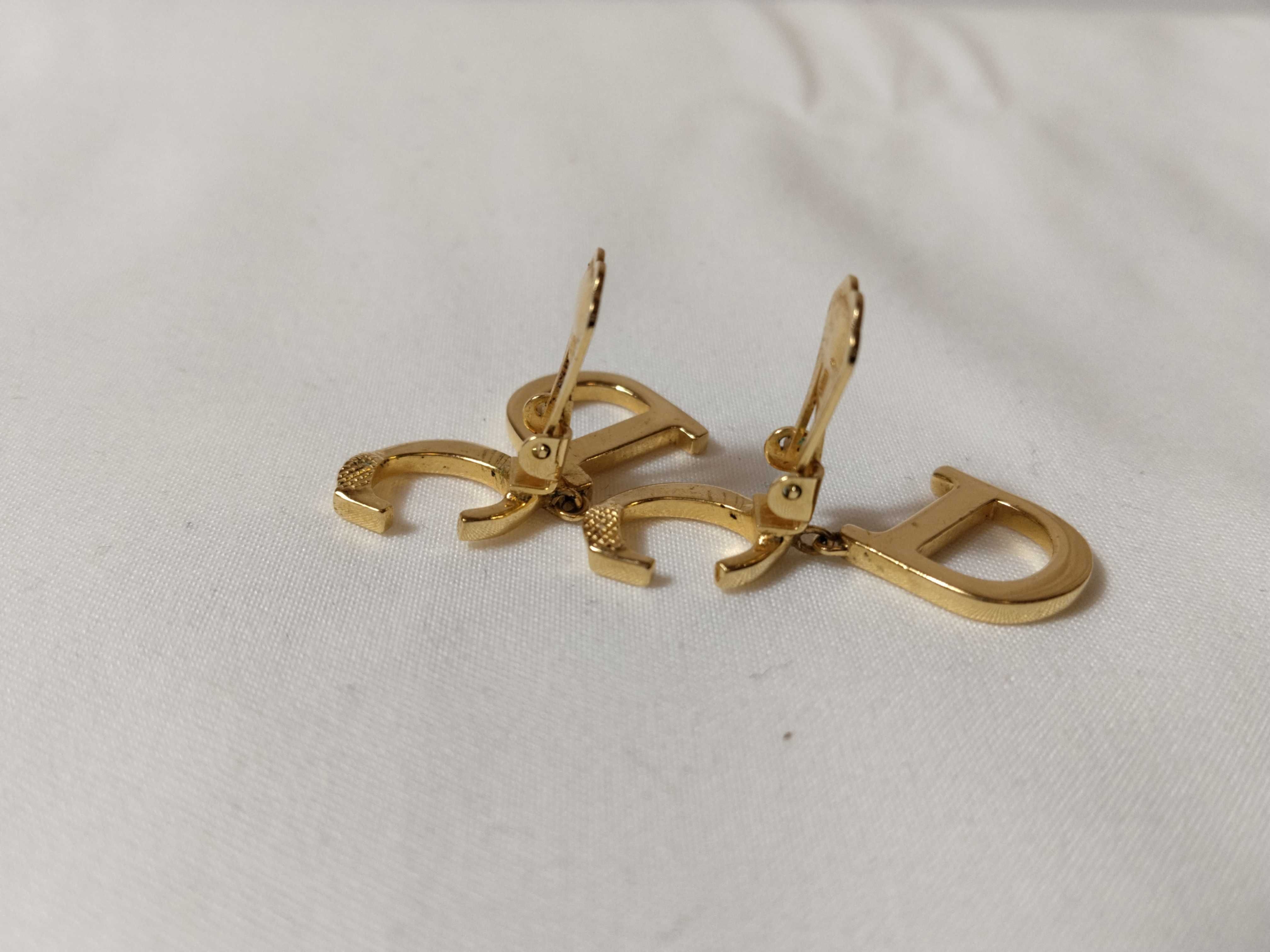 CD Logo Earrings — view 4