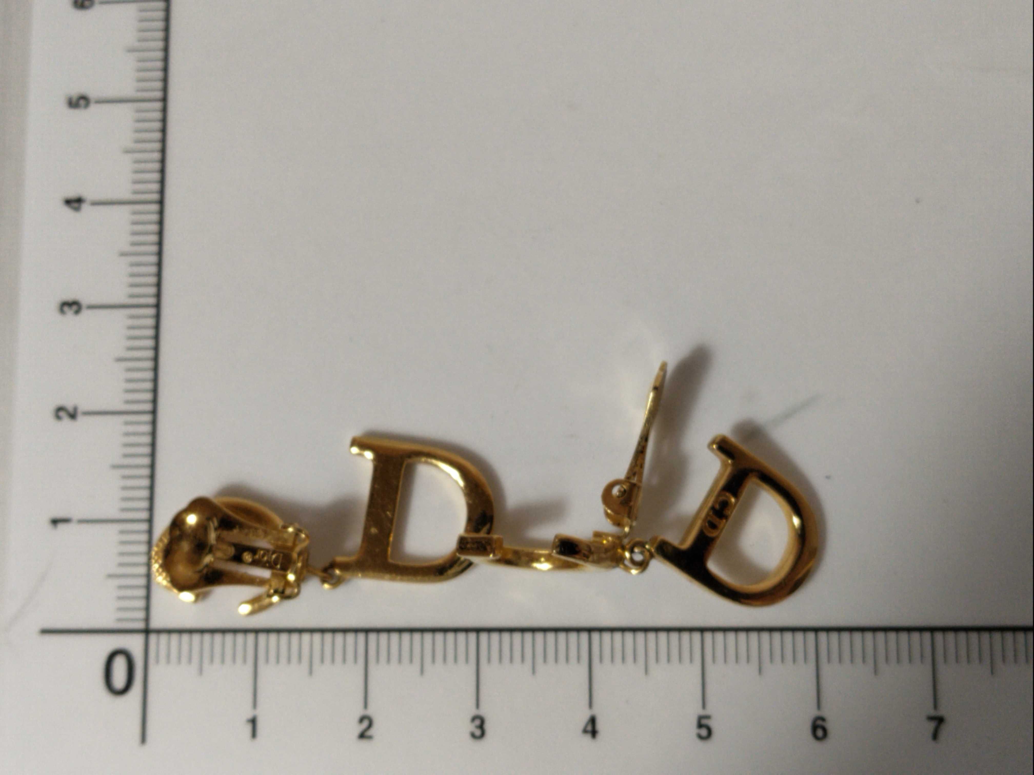 CD Logo Earrings — view 6