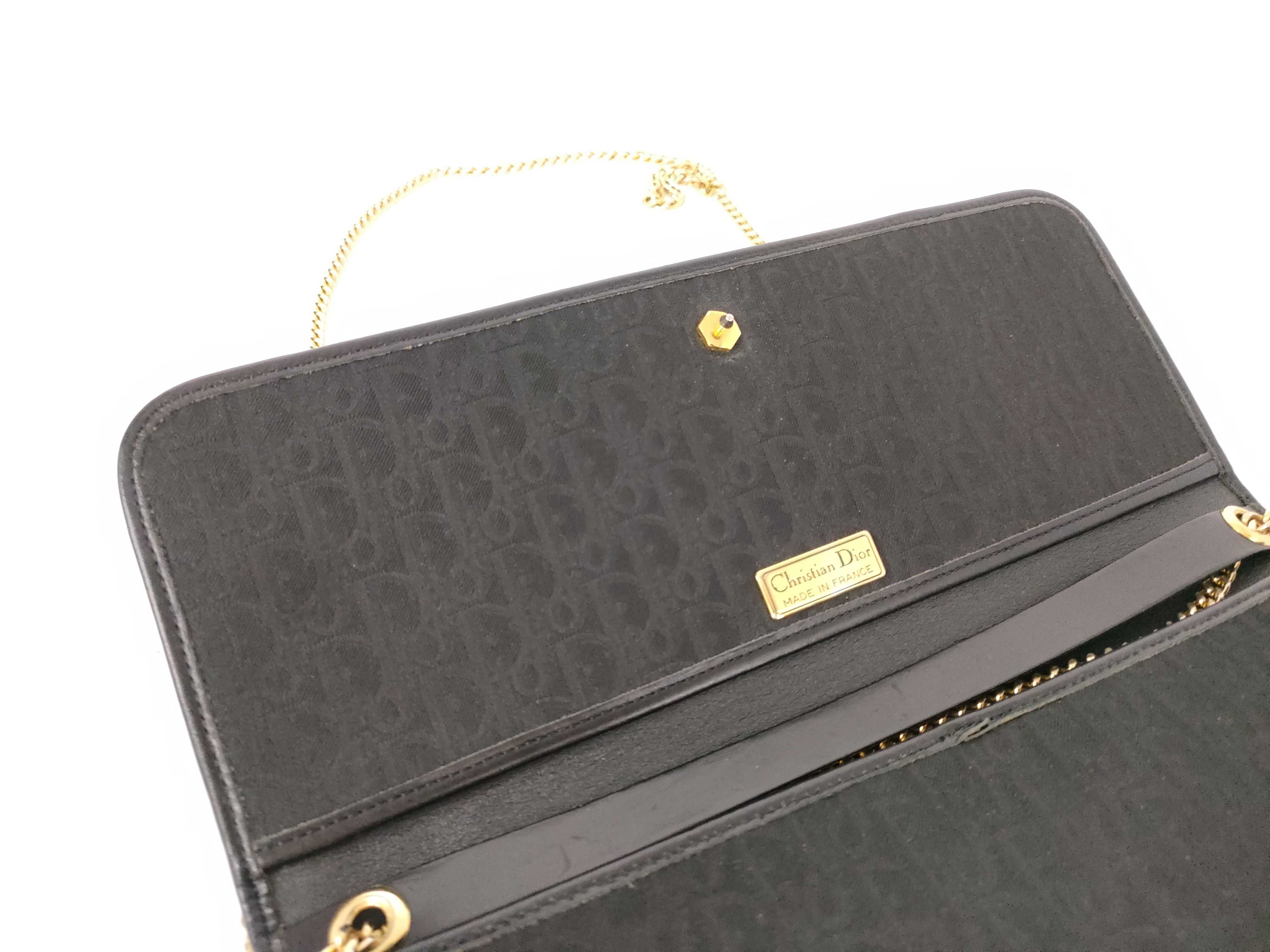 Trotter Dior Trotter Chain Shoulder Bag — view 8
