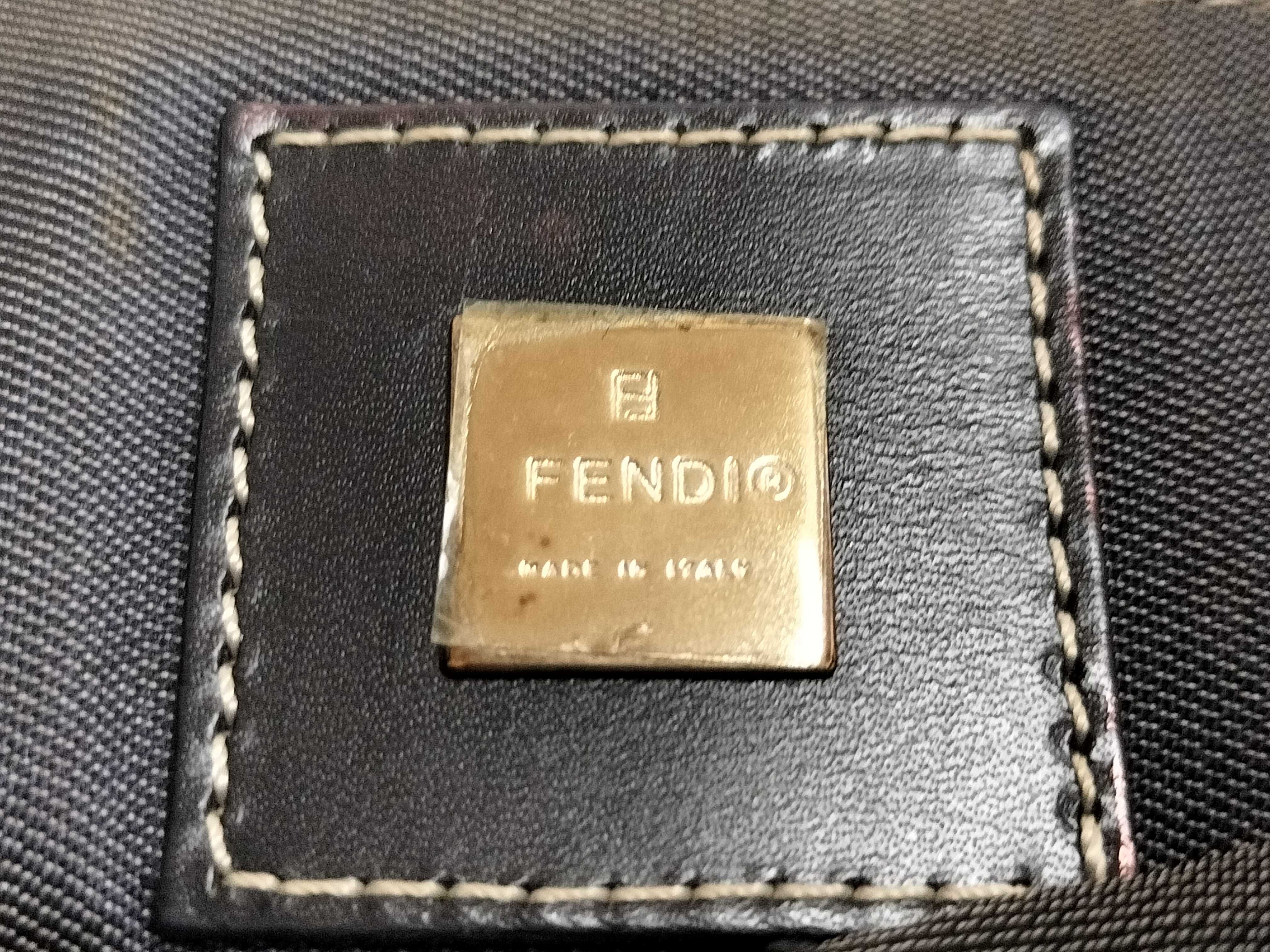denim indigo one-shoulder bag accessory pouch — view 11