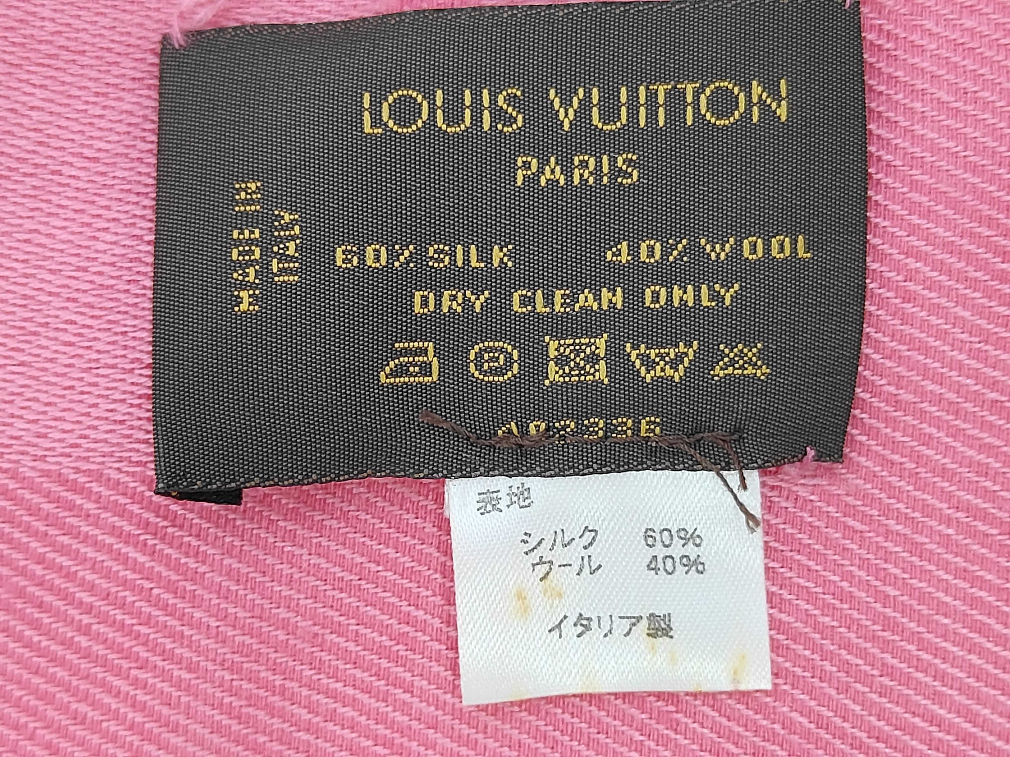 Monogram Shawl, Pink AR2336 (Other Accessories) — view 3