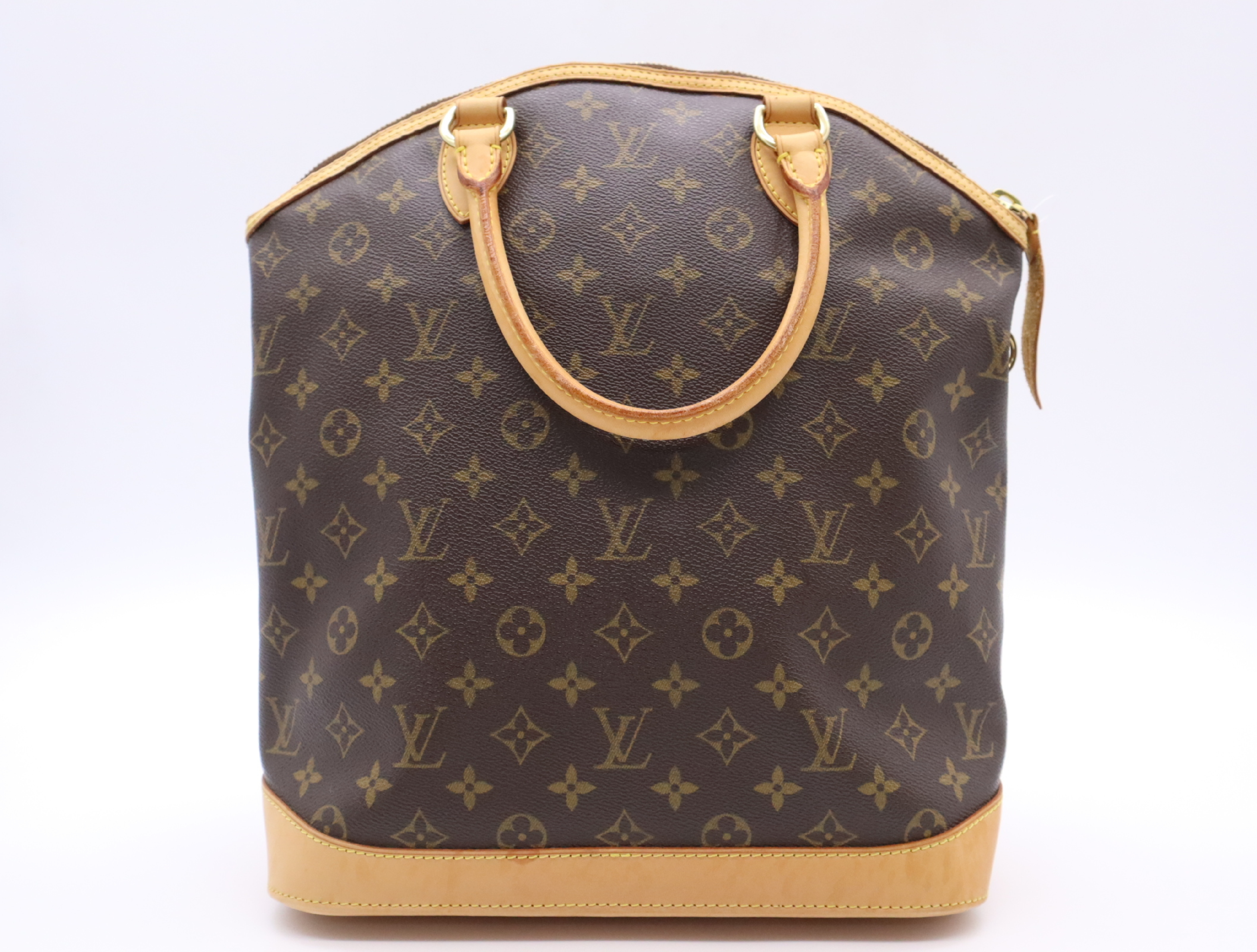 M40103 Monogram Lockit Vertical Handbag with Dust Bag — view 2