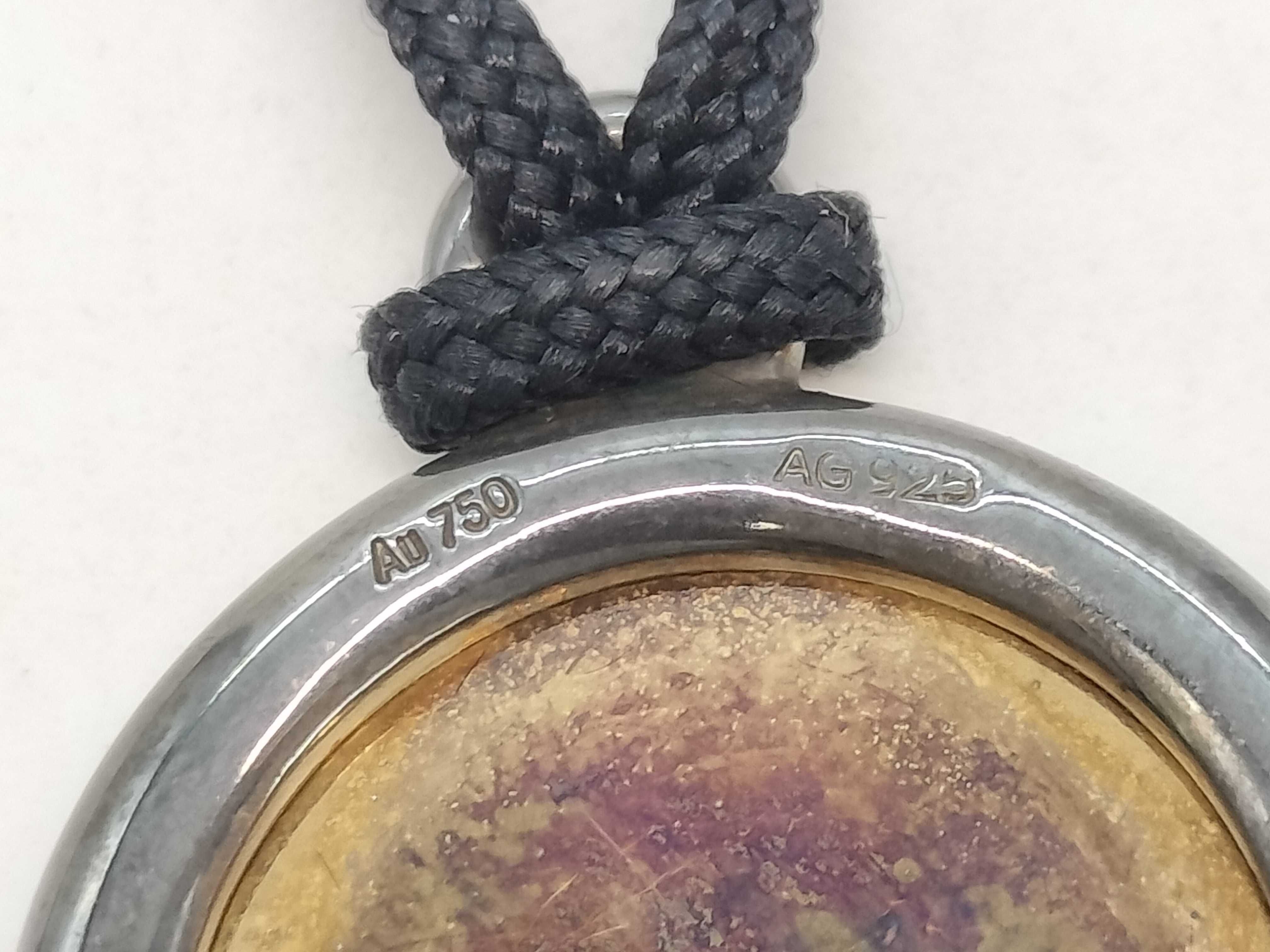 Sellier Pendant 750/925 K18 Necklace — view 3