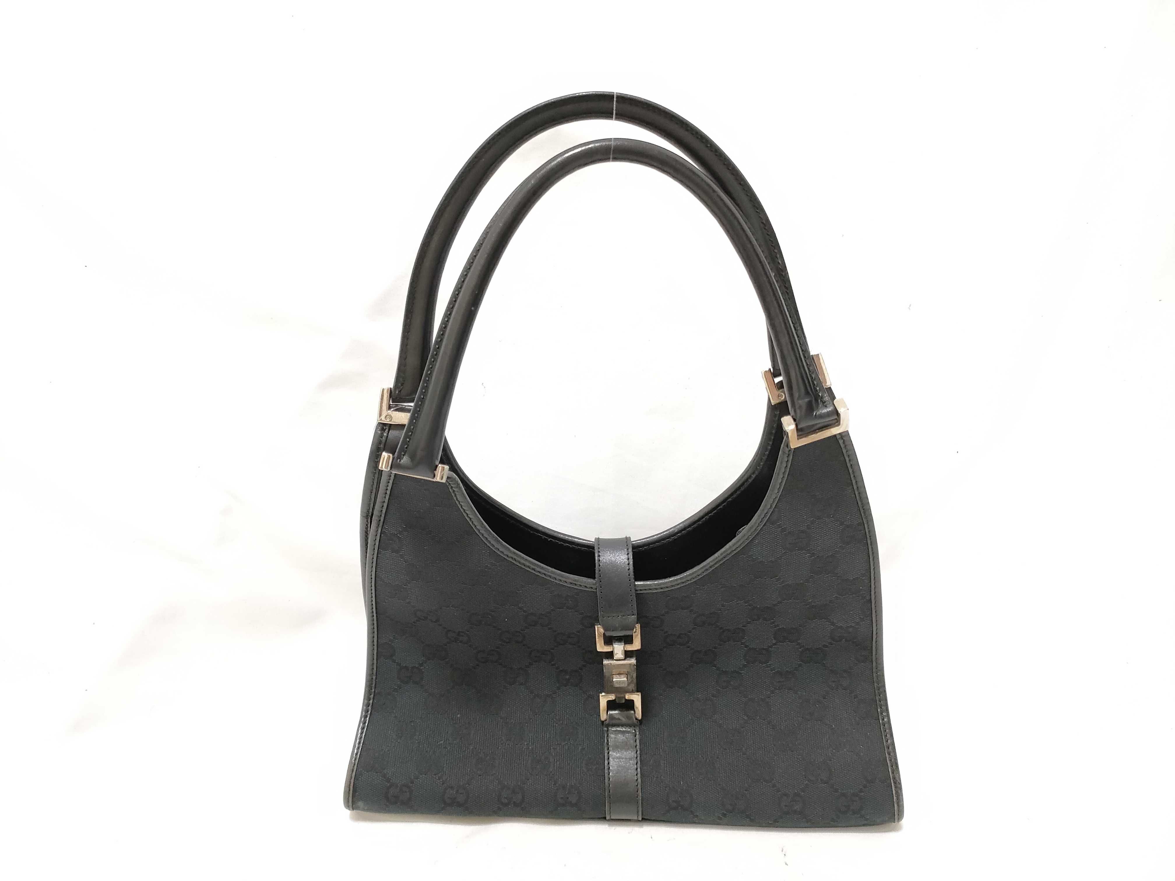 Jackie 002 1067 Black One-Shoulder Handbag