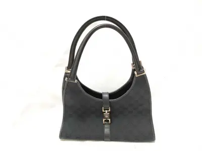 Jackie 002 1067 Black One-Shoulder Handbag