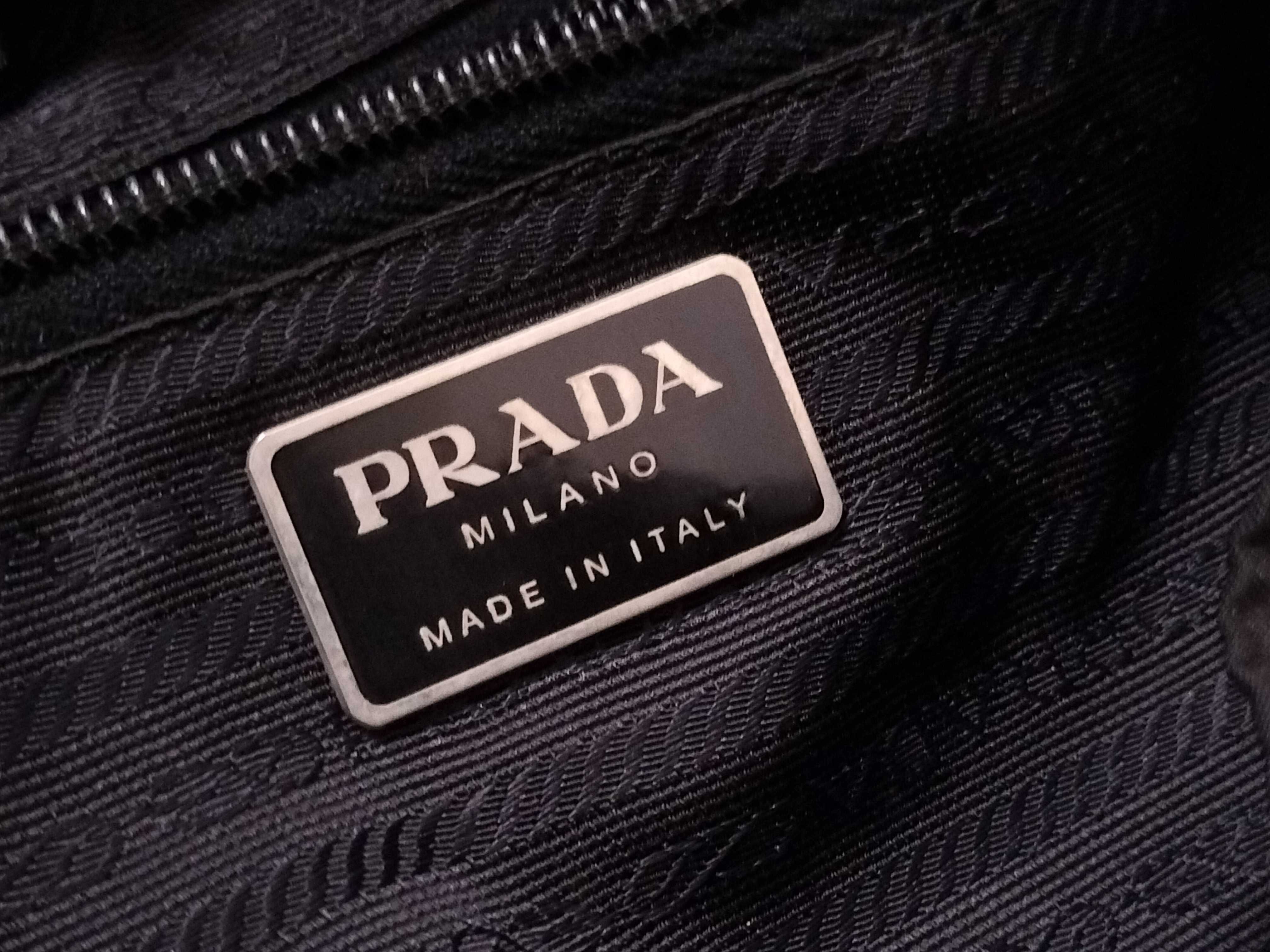 nylon triangle logo backpack rucksack — view 13