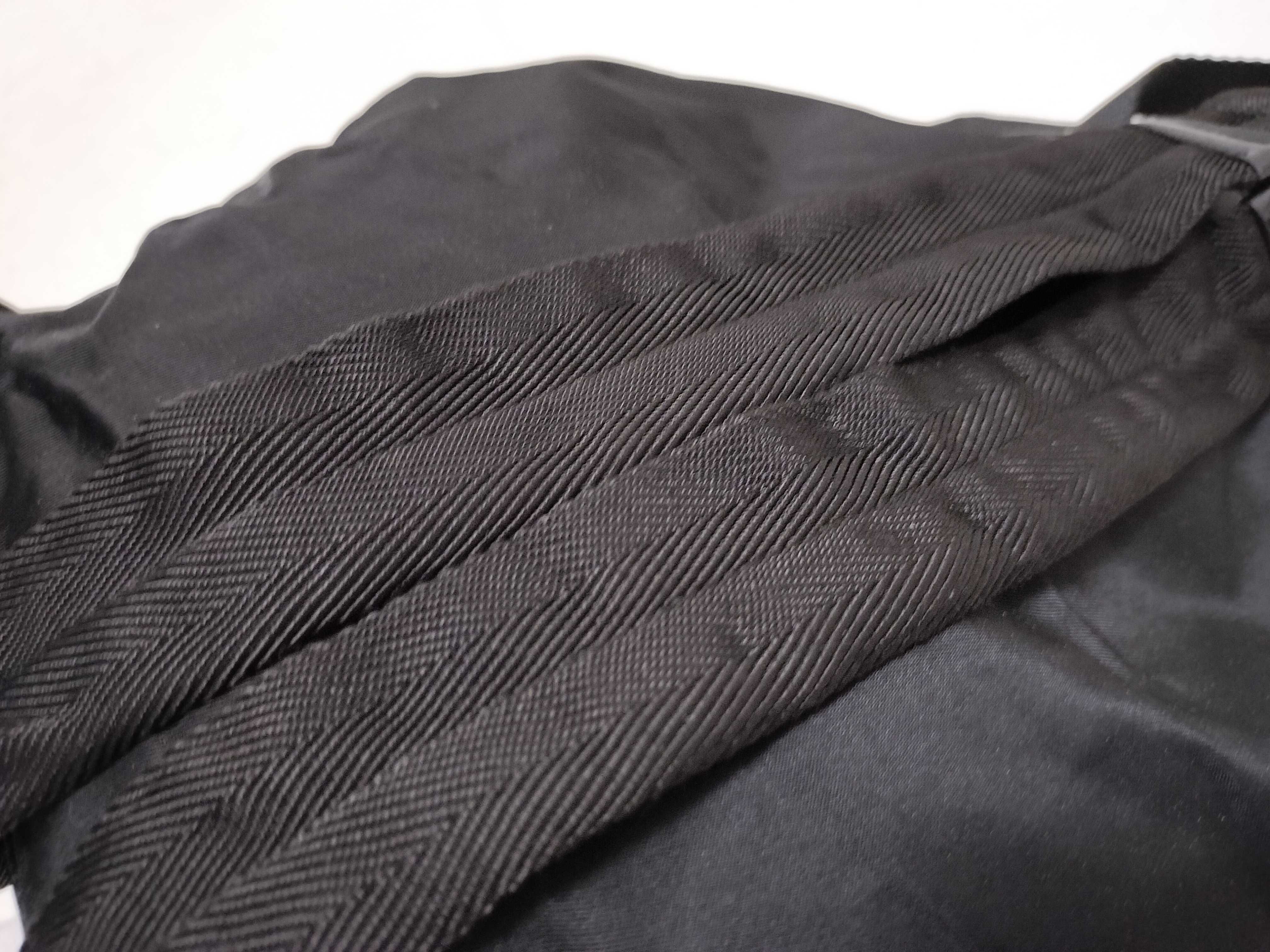 nylon triangle logo backpack rucksack — view 4