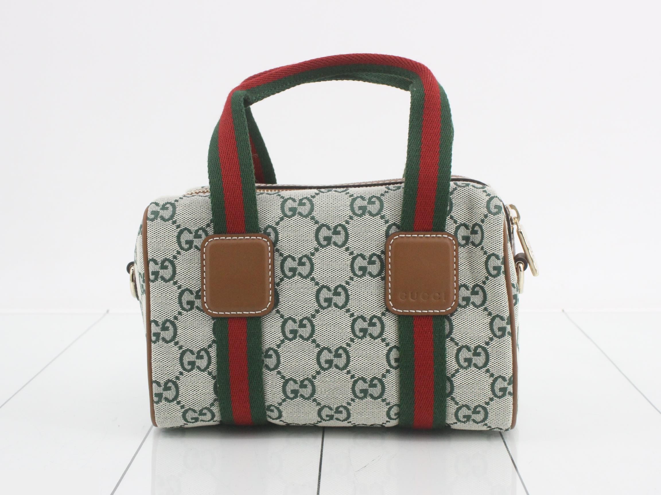 Unused 2-way Boston bag, GG canvas — view 2