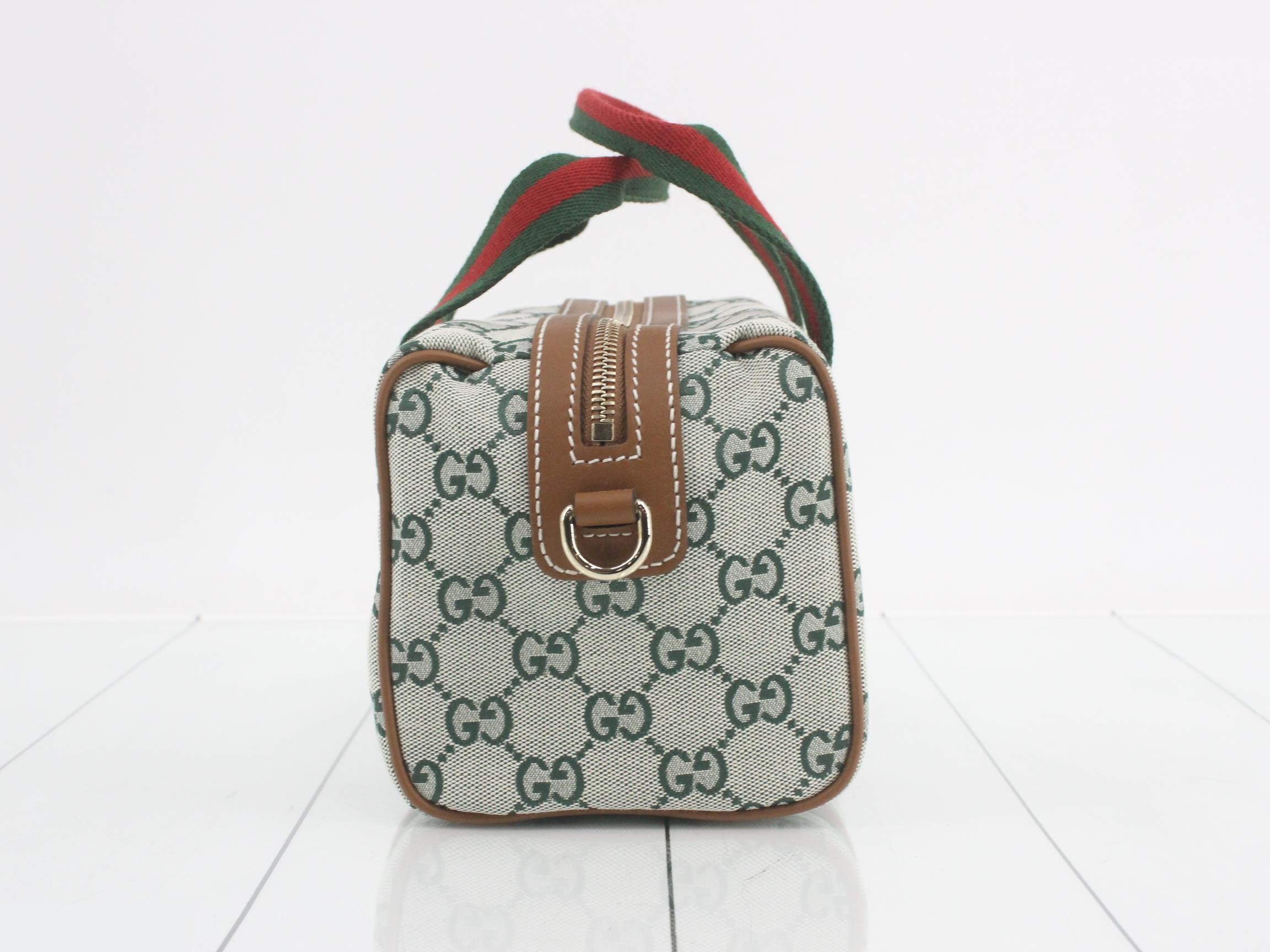 Unused 2-way Boston bag, GG canvas — view 3