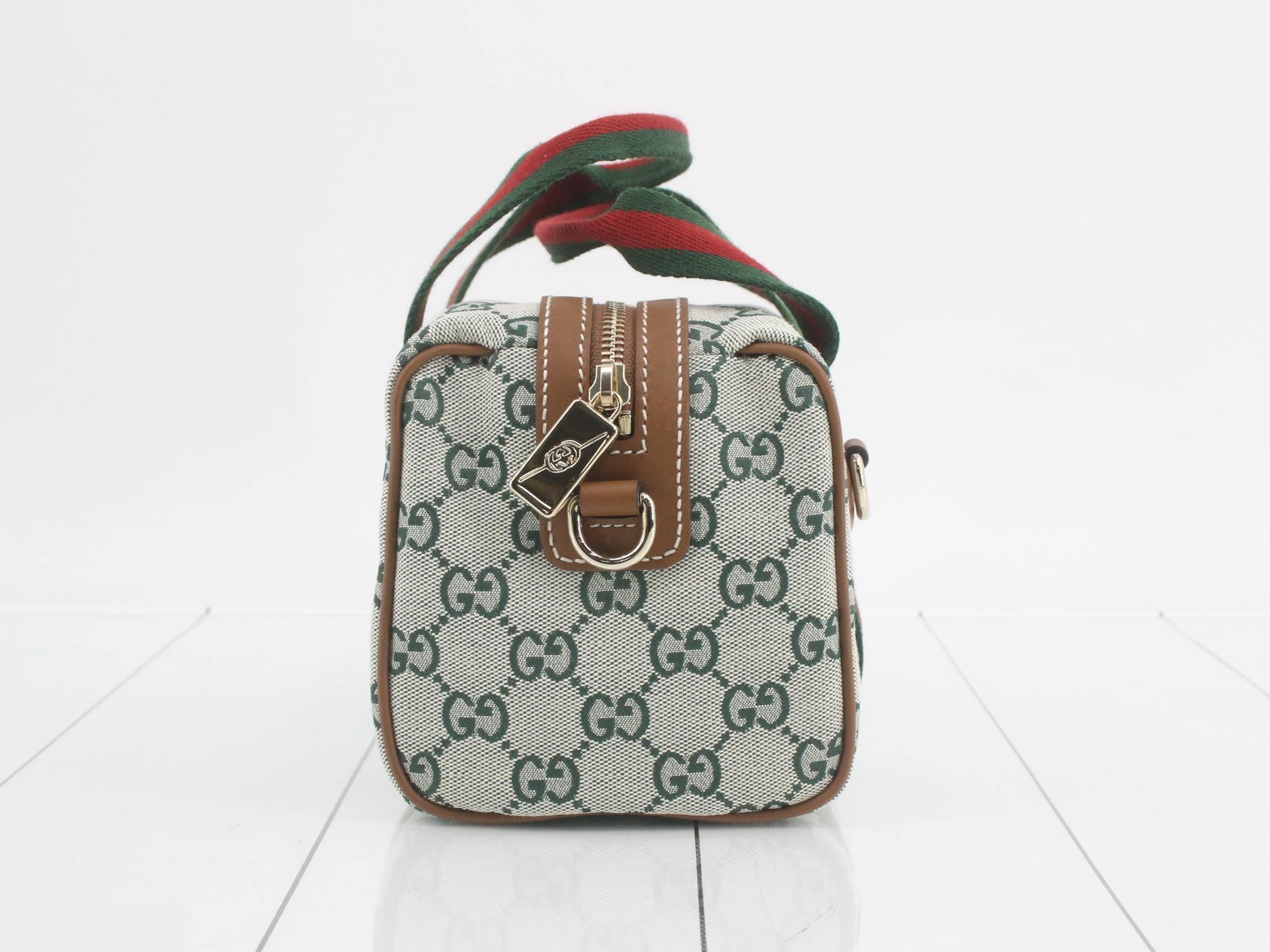 Unused 2-way Boston bag, GG canvas — view 4