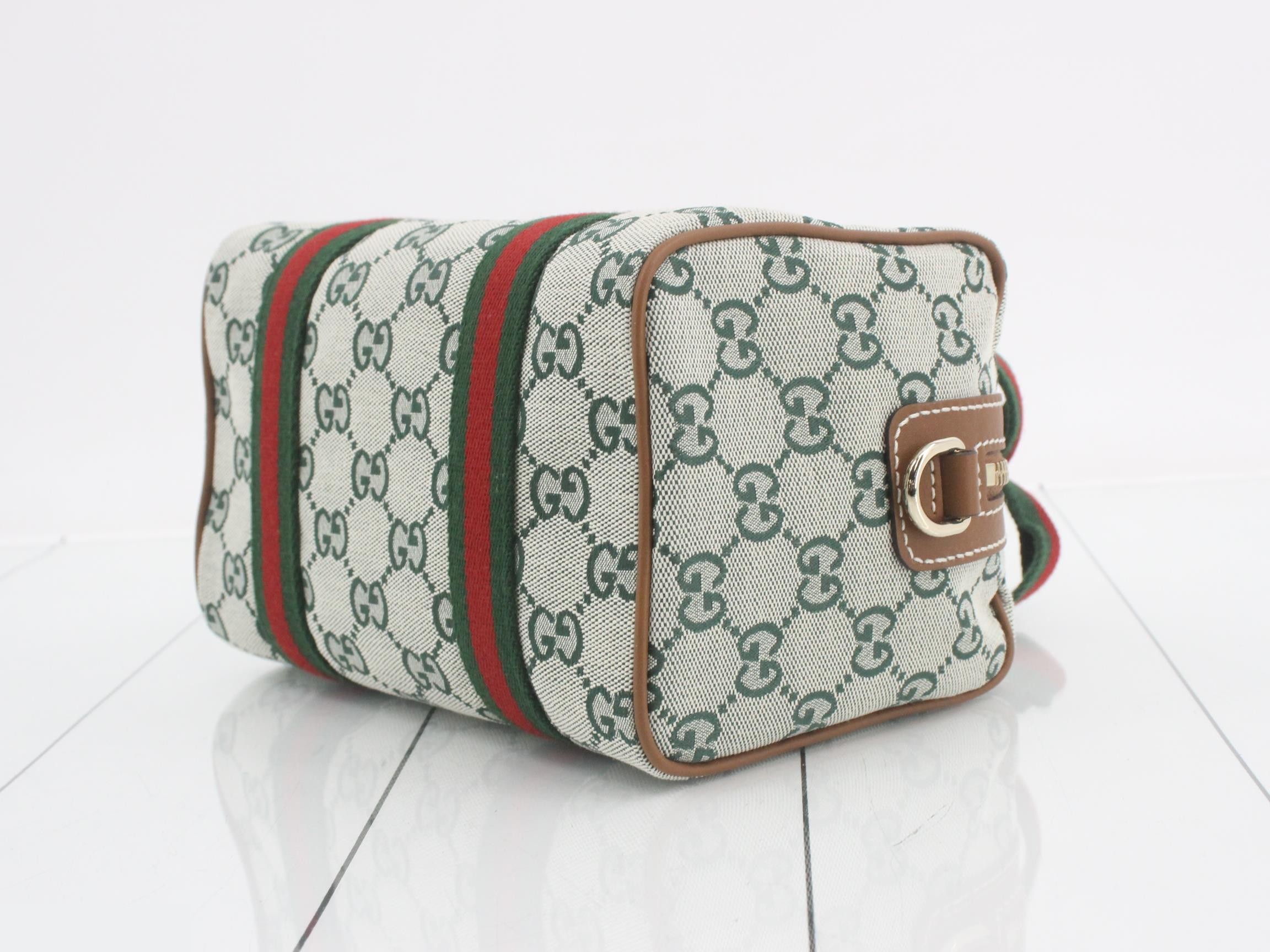 Unused 2-way Boston bag, GG canvas — view 6