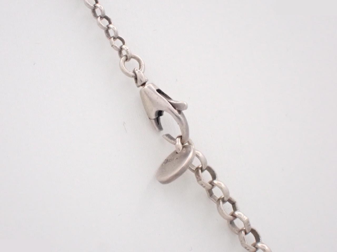 Necklace, Arabesque, Interlocking, 925 Sterling Silver, 7.3g — view 2