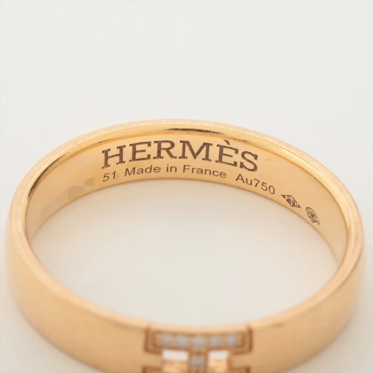 Hercules Diamond Ring, 750 (PG), 3.2g, Size 51, Item No. 21V266784 — view 3