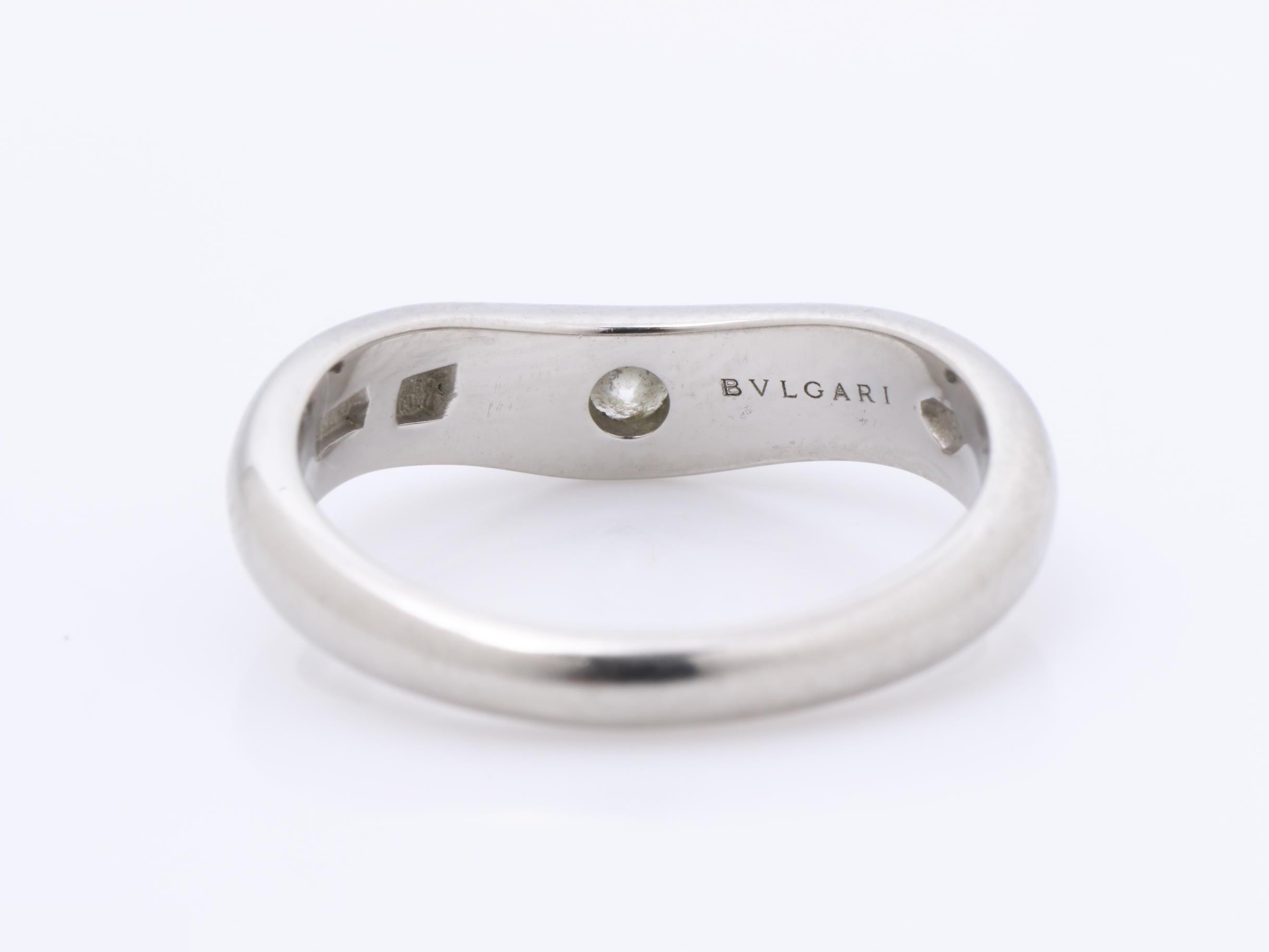 1P diamond Pt950 5g ring #7 — view 4