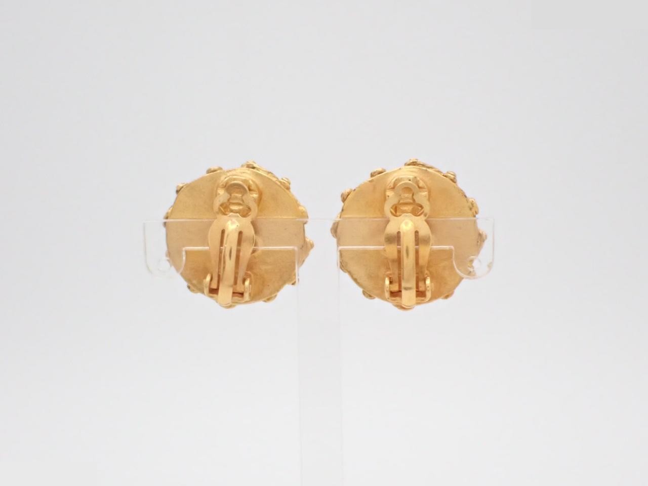 Earrings, Coco Mark, Gold, 94A — view 2
