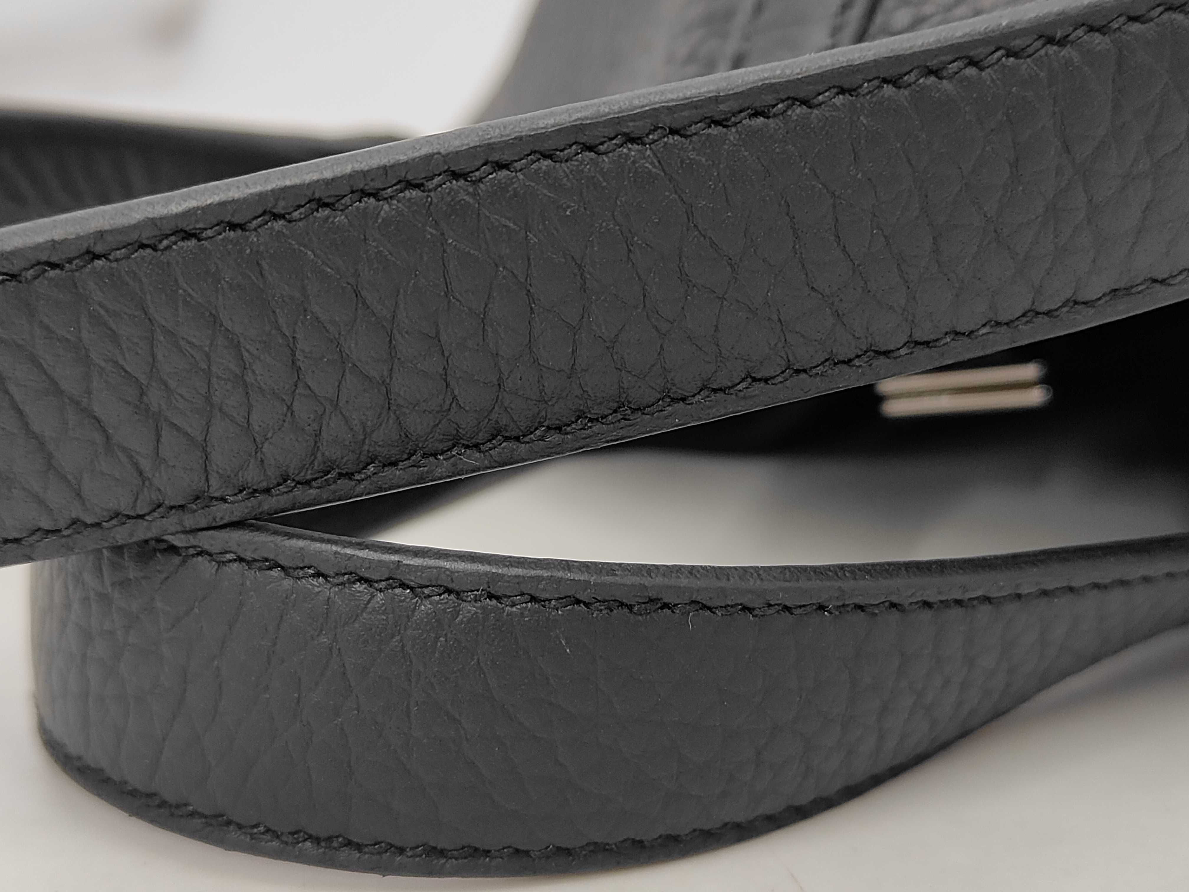 Picotin Lock 18 Black Taurillon Clemence Leather Silver Hardware G Stamp Handbag — view 4