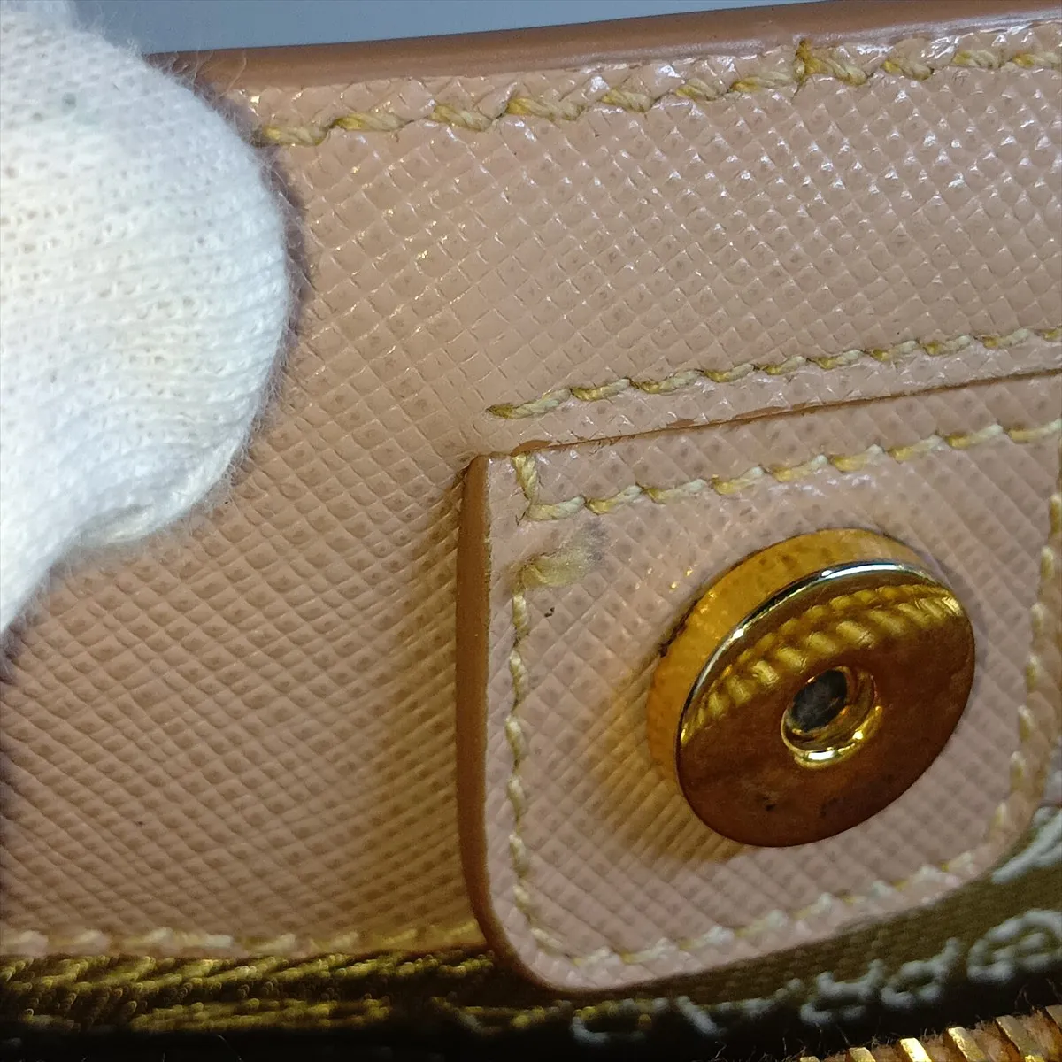 Saffiano Galleria Leather 2-Way Handbag, Pink — view 15
