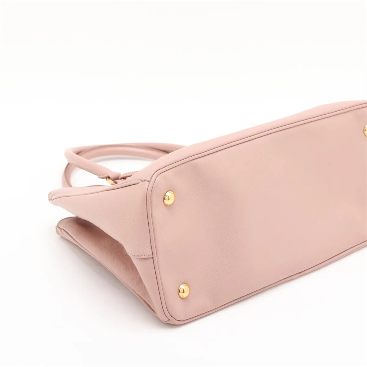 Saffiano Galleria Leather 2-Way Handbag, Pink — view 4