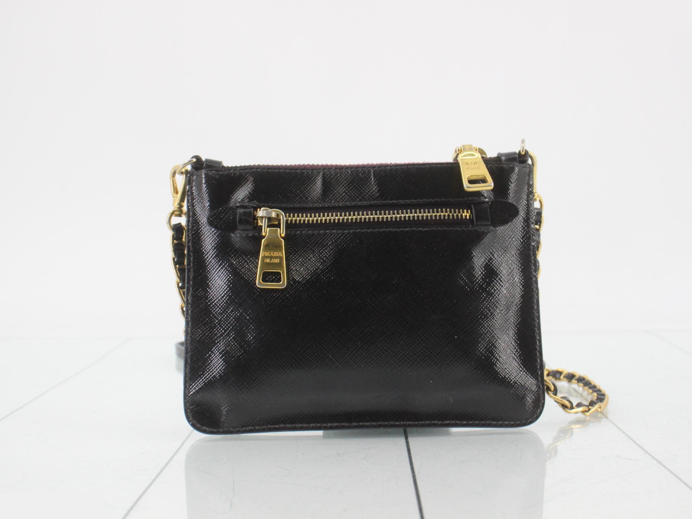 Saffiano Leather Crossbody Bag — view 2