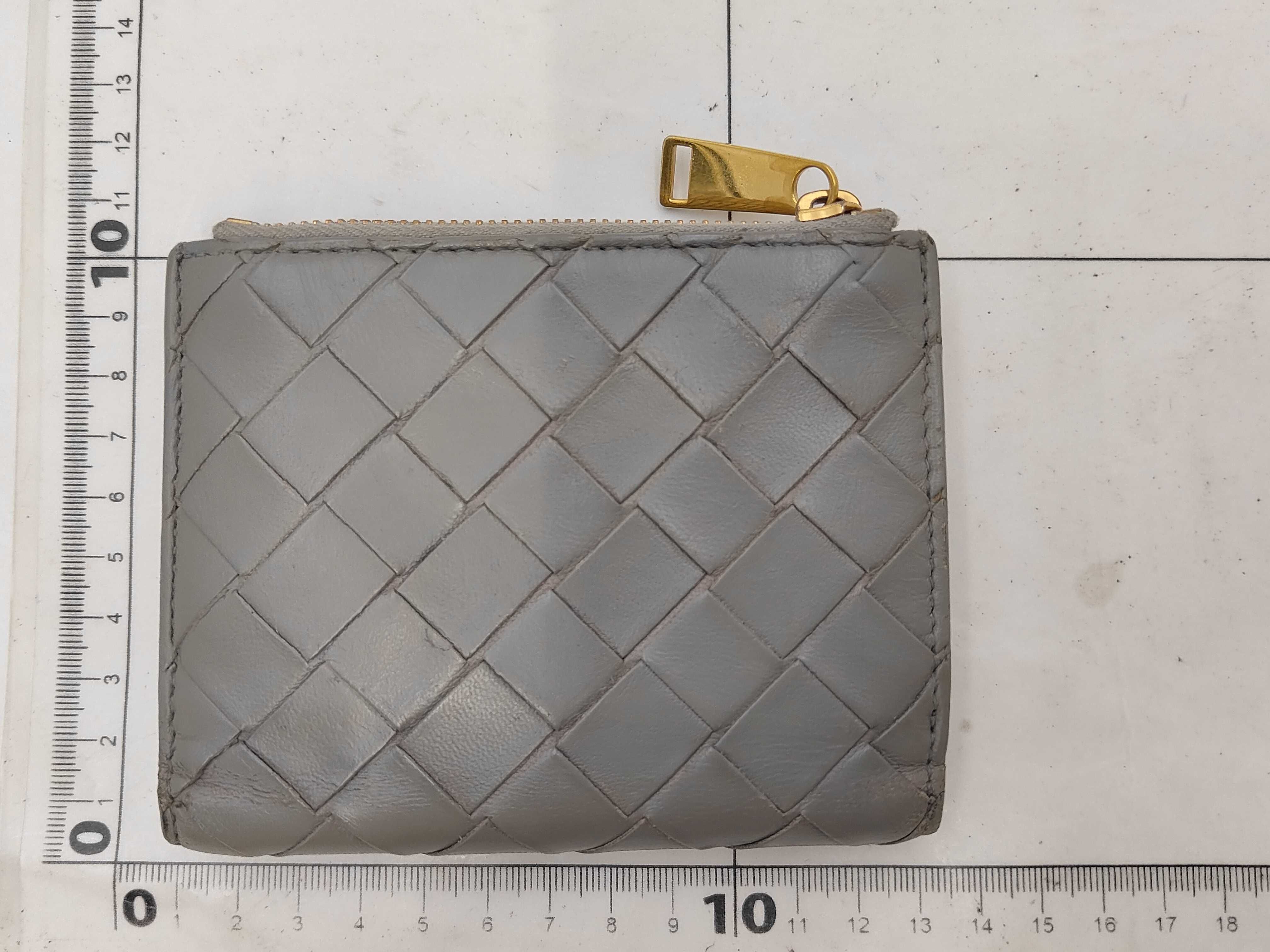 Intrecciato Round Zip Wallet — view 2