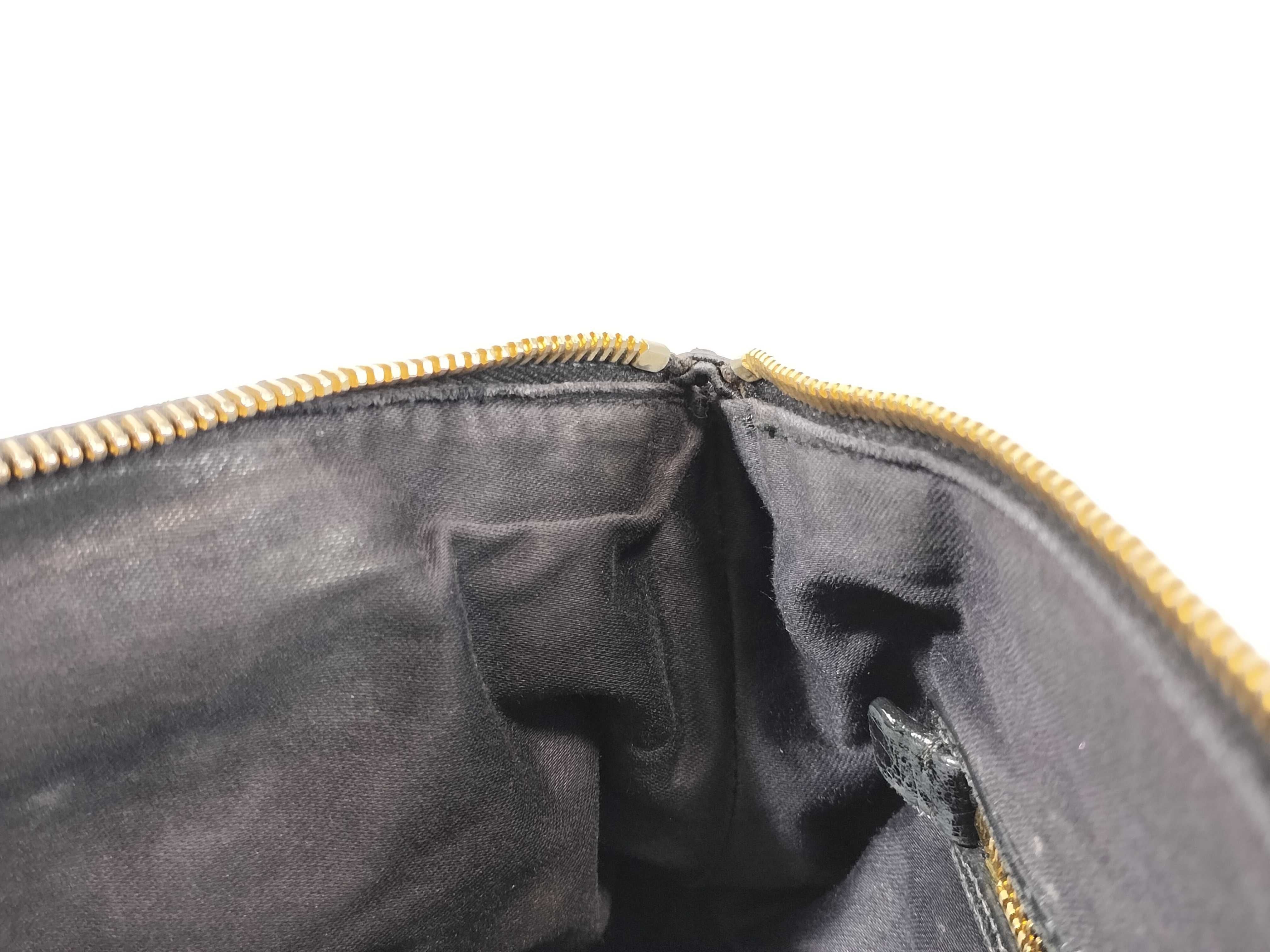 2-Way Handbag with Long Strap, Black Handbag — view 9