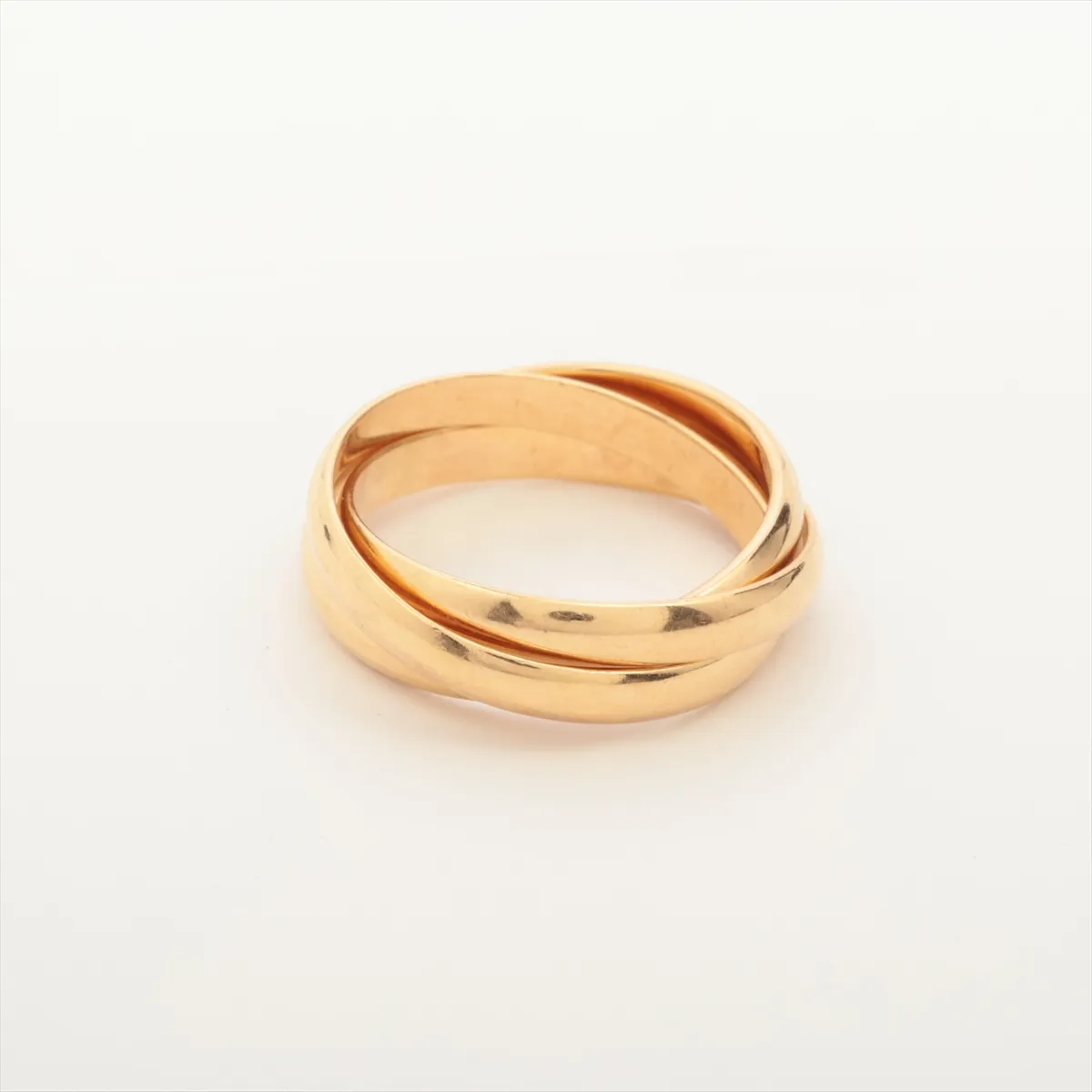 Trinity Diamond Ring 750(PG) 5.3g 50 Name PJ4494 Notch B4088450 — view 2