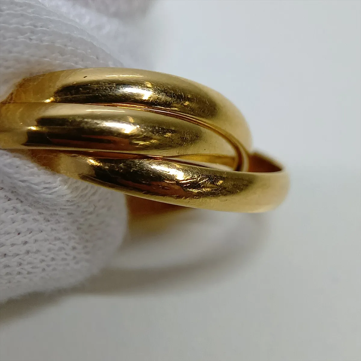 Trinity Diamond Ring 750(PG) 5.3g 50 Name PJ4494 Notch B4088450 — view 8