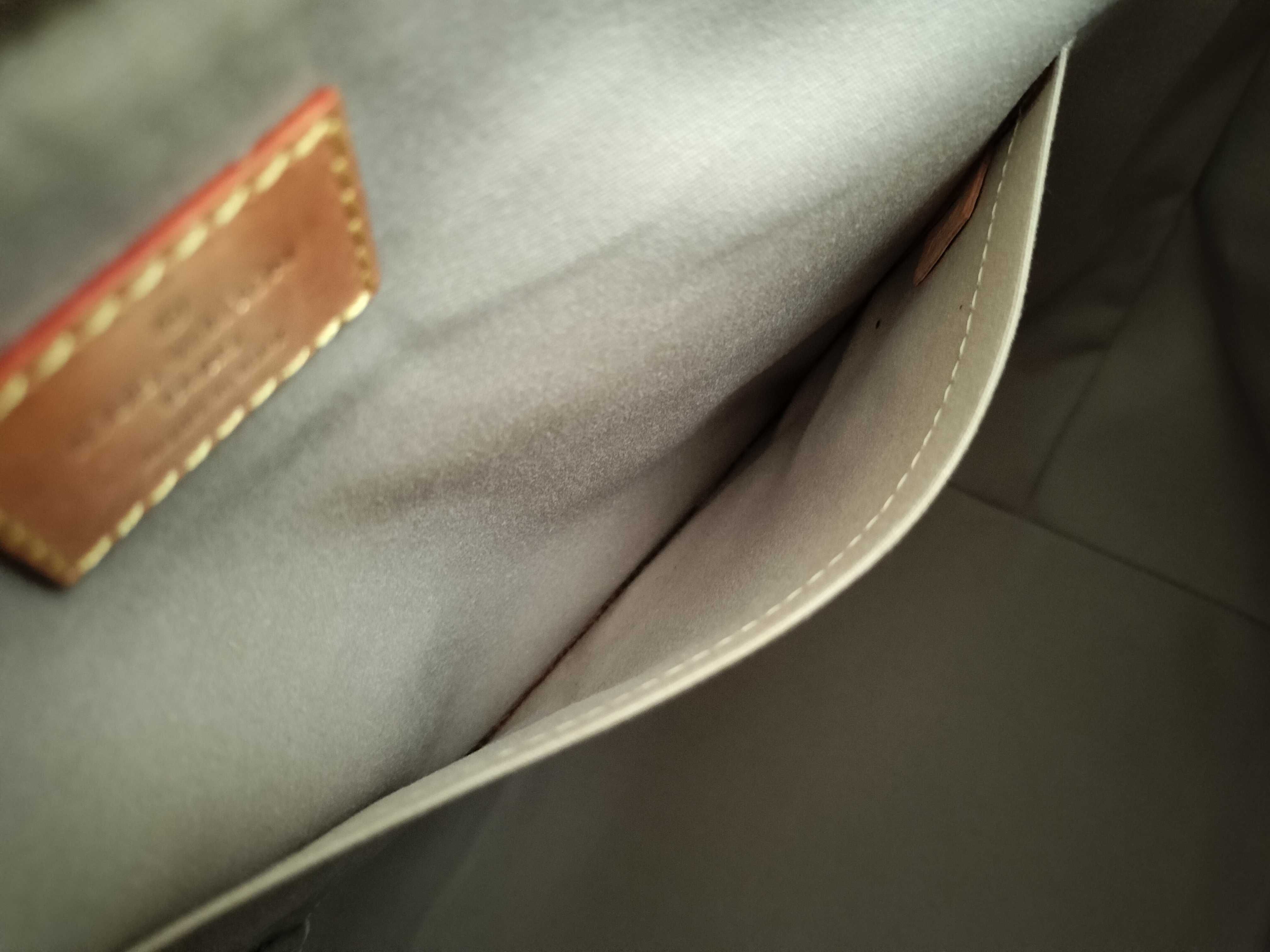 Gold Enamel Monogram Bellevue PM Tote Bag M95760 — view 11