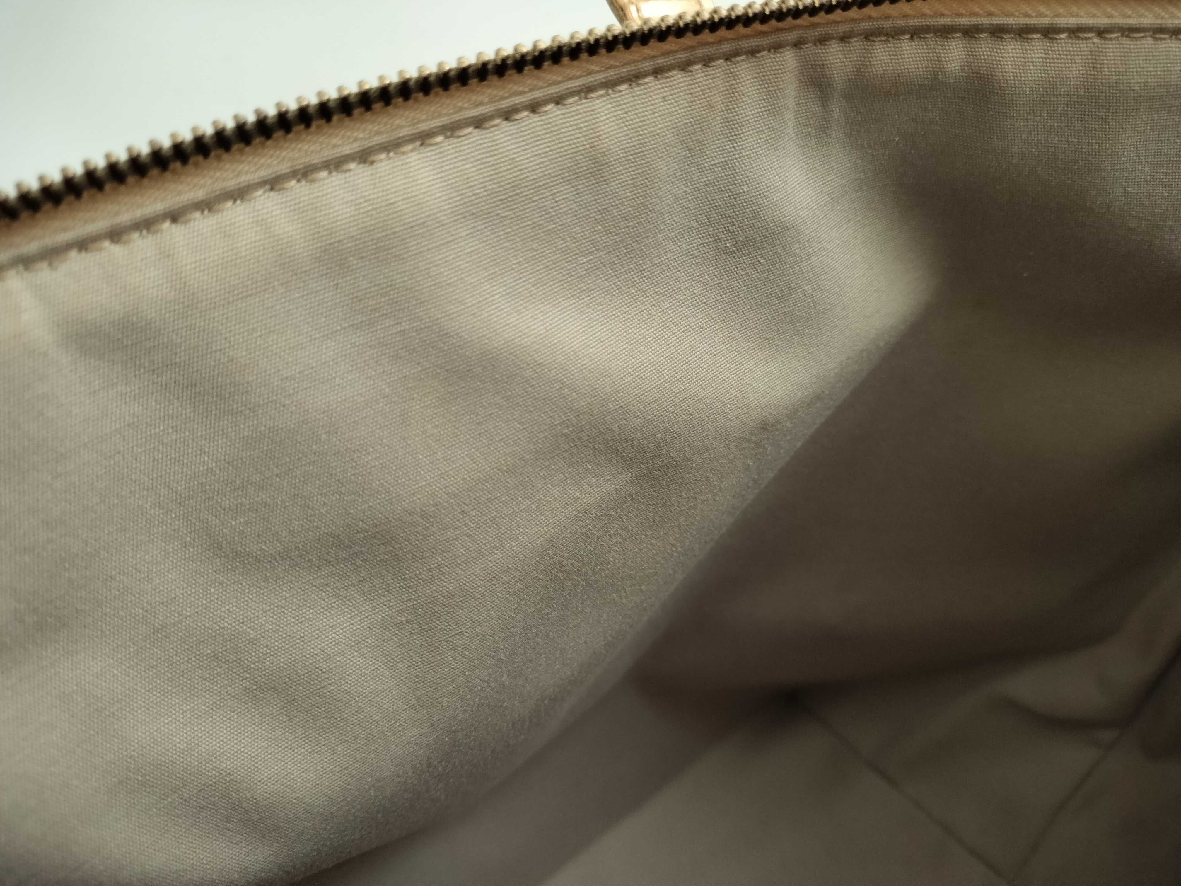 Gold Enamel Monogram Bellevue PM Tote Bag M95760 — view 13