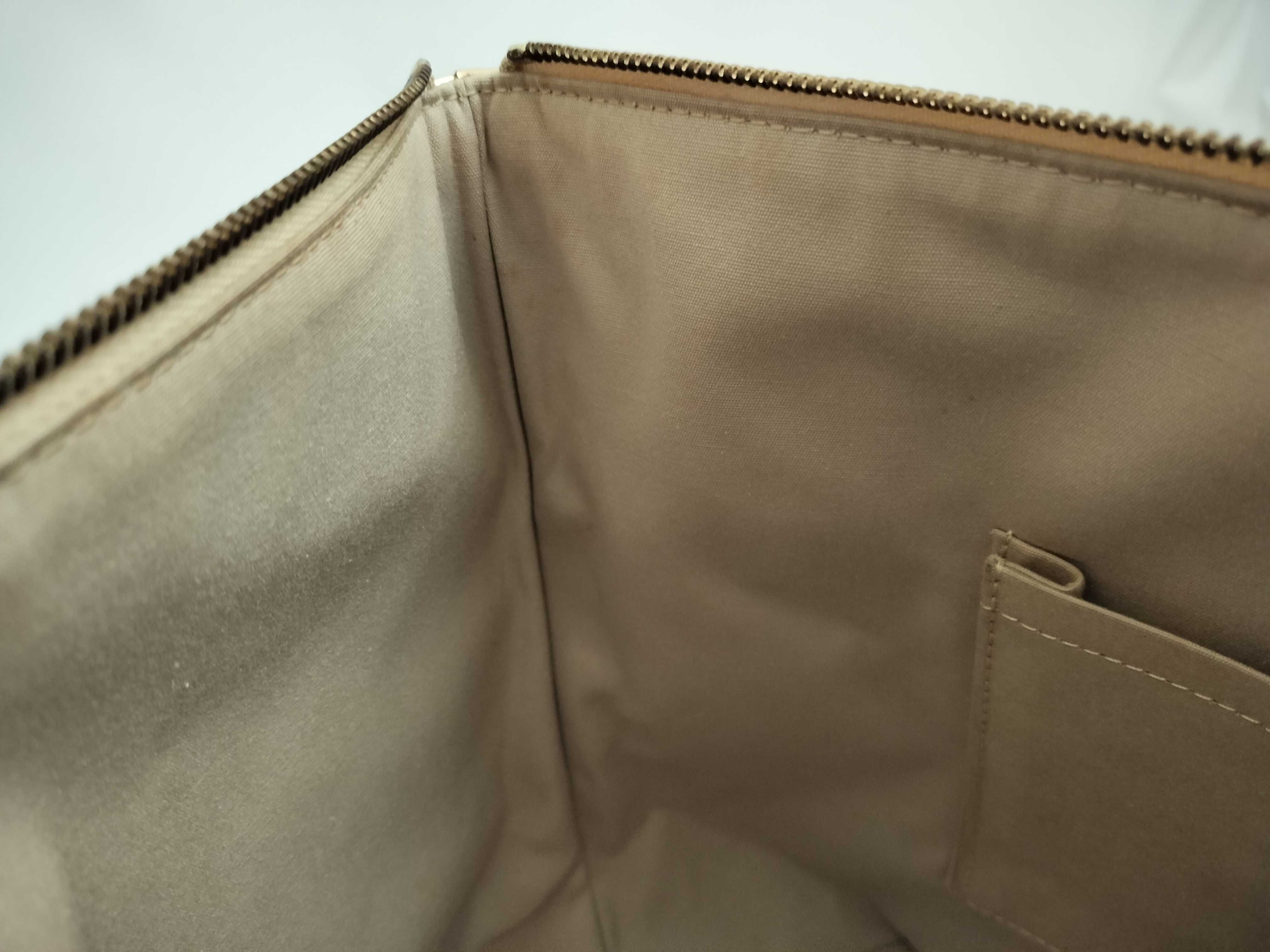 Gold Enamel Monogram Bellevue PM Tote Bag M95760 — view 9