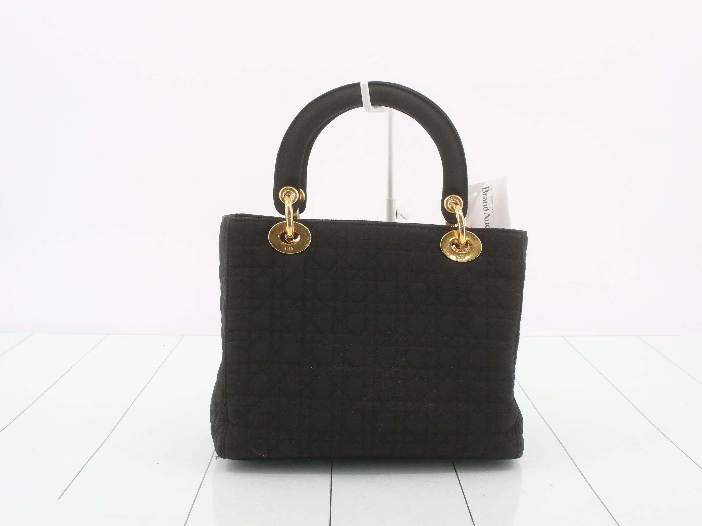 Lady Dior handbag, black — view 2