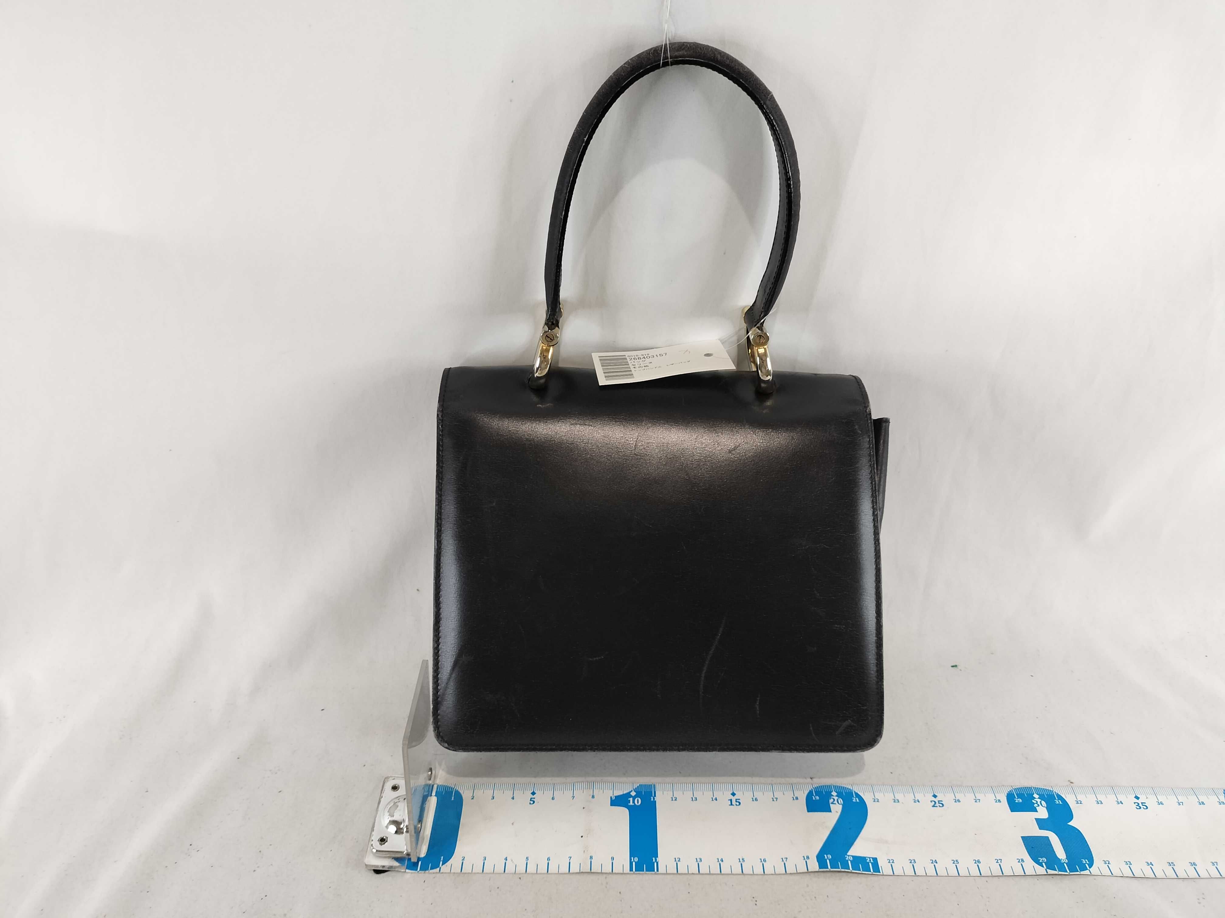 Top Handle Leather Bag Handbag — view 3