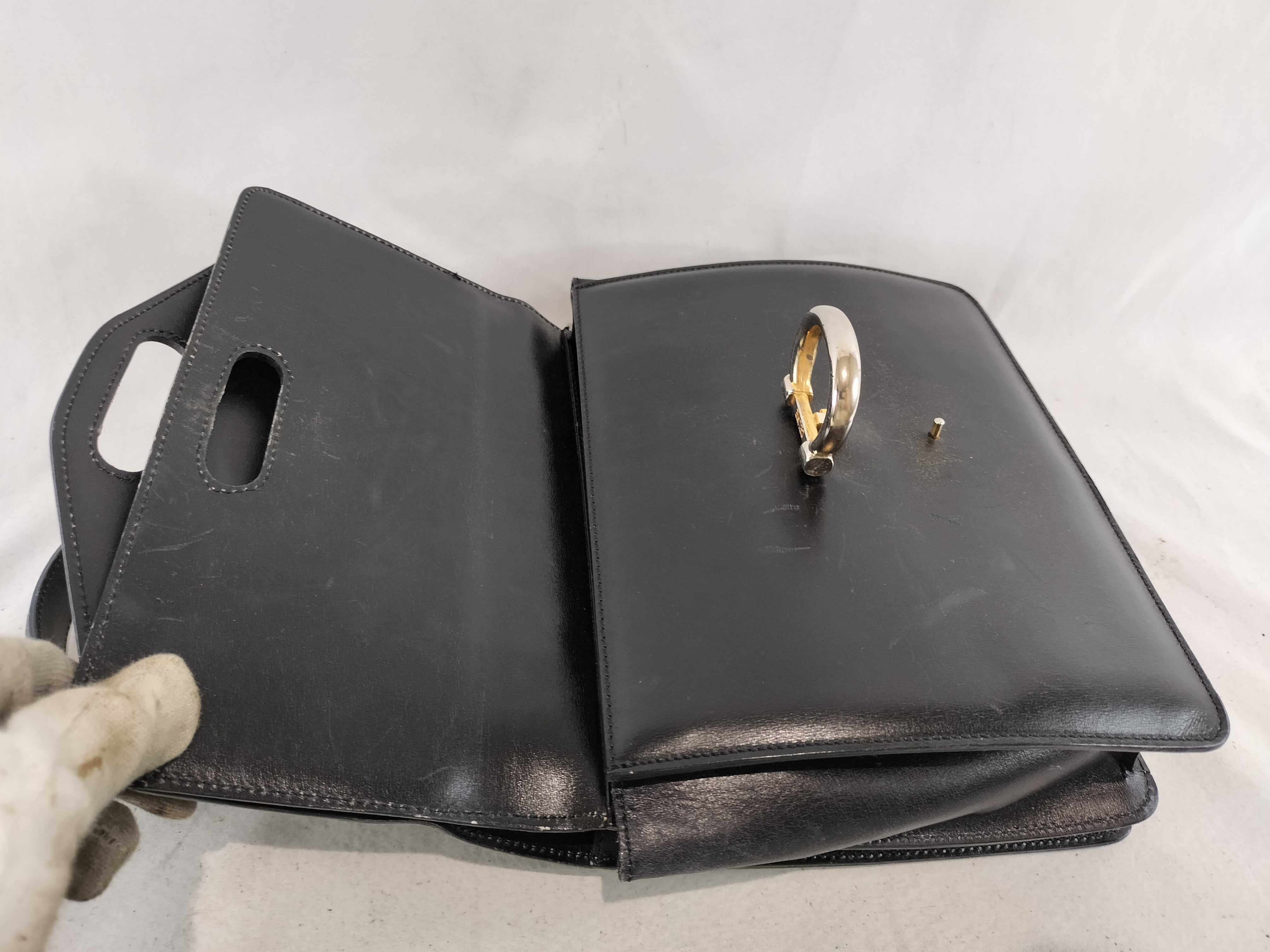 Top Handle Leather Bag Handbag — view 9