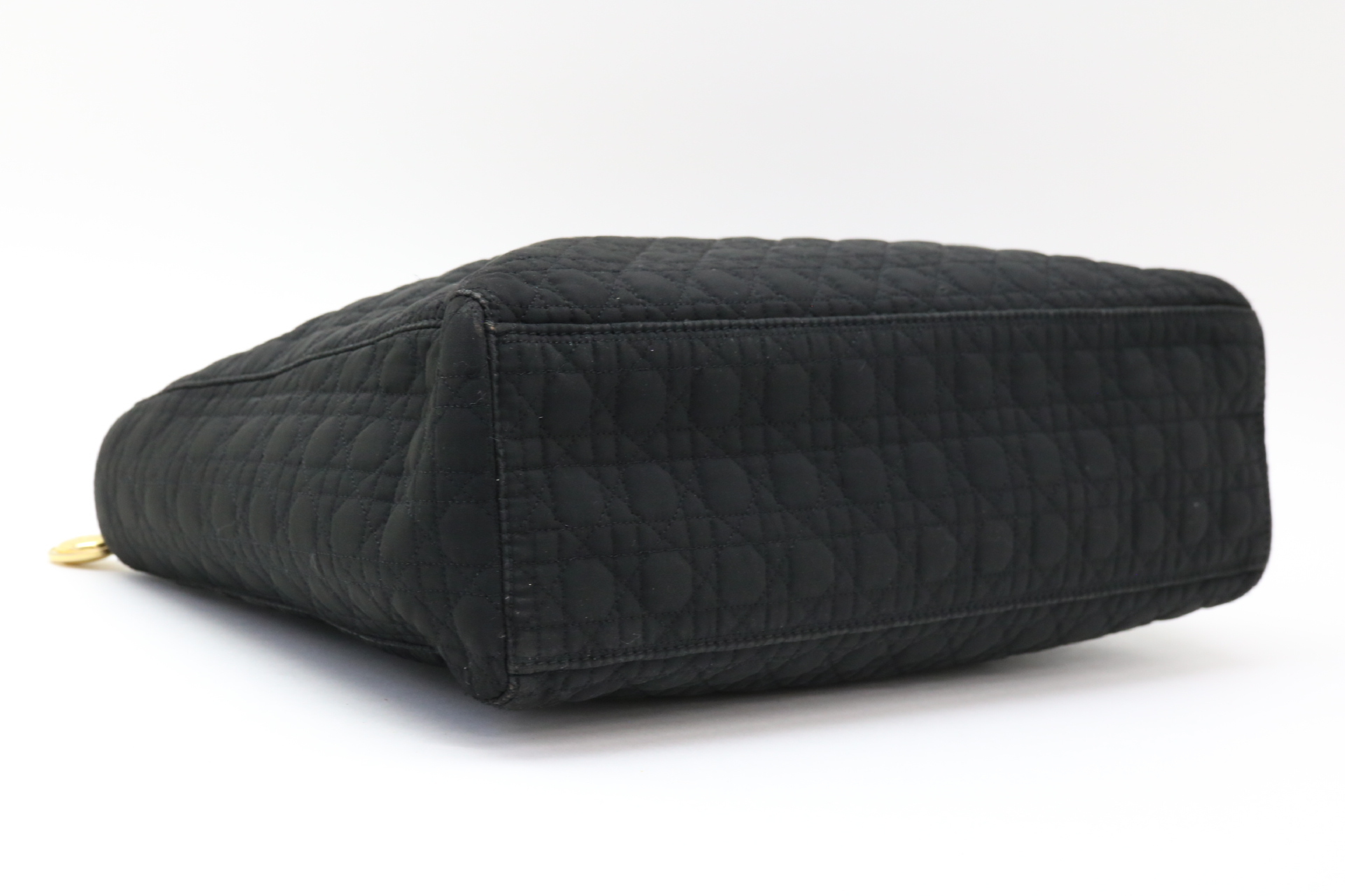 Lady Dior Cannage Nylon Handbag — view 6