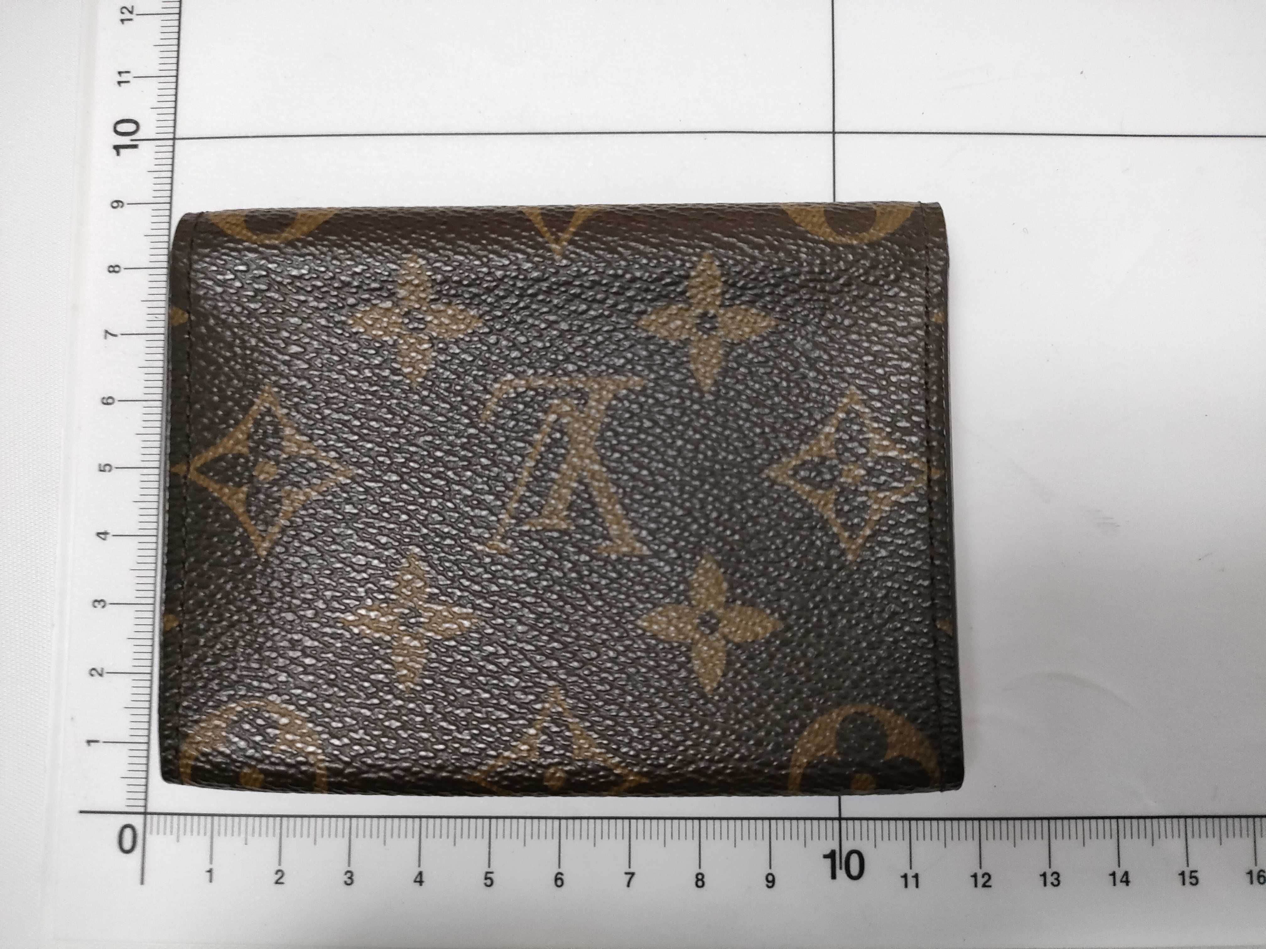 Monogram Visite Card Case (Card Case/Pass Case/Business Card Holder) — view 3