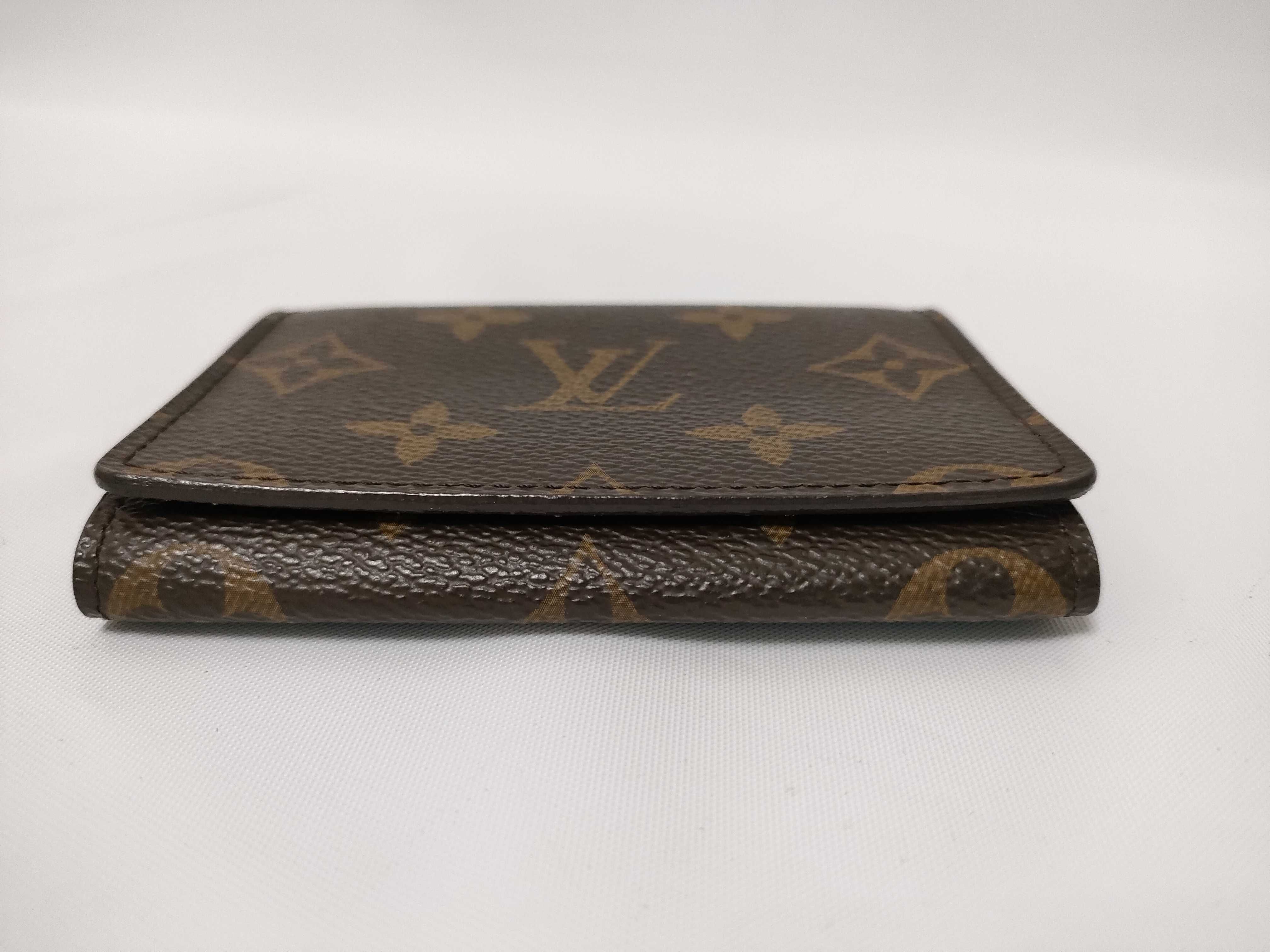 Monogram Visite Card Case (Card Case/Pass Case/Business Card Holder) — view 6