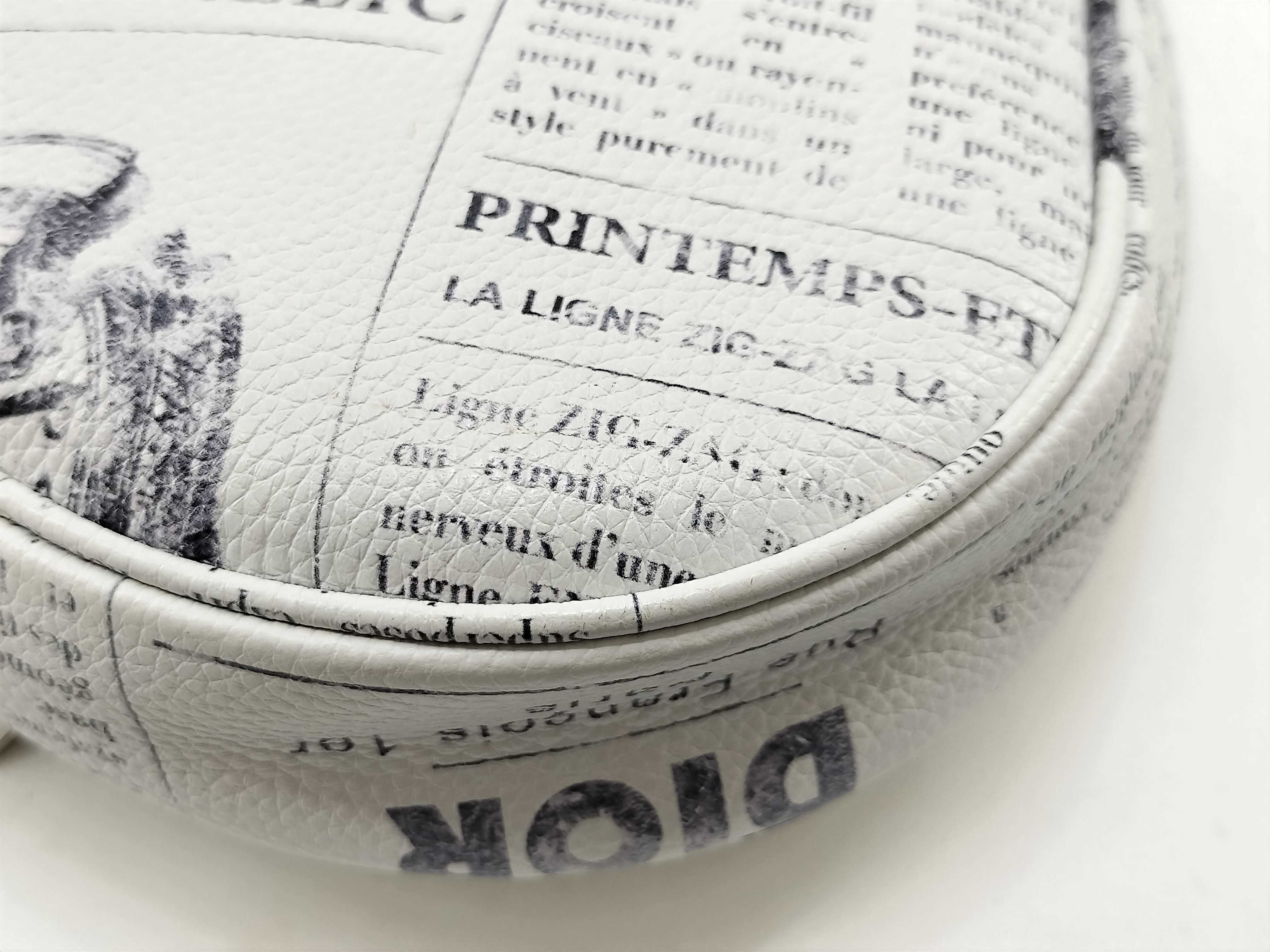 Newspaper Saddle Bag Shoulder Bag — view 8