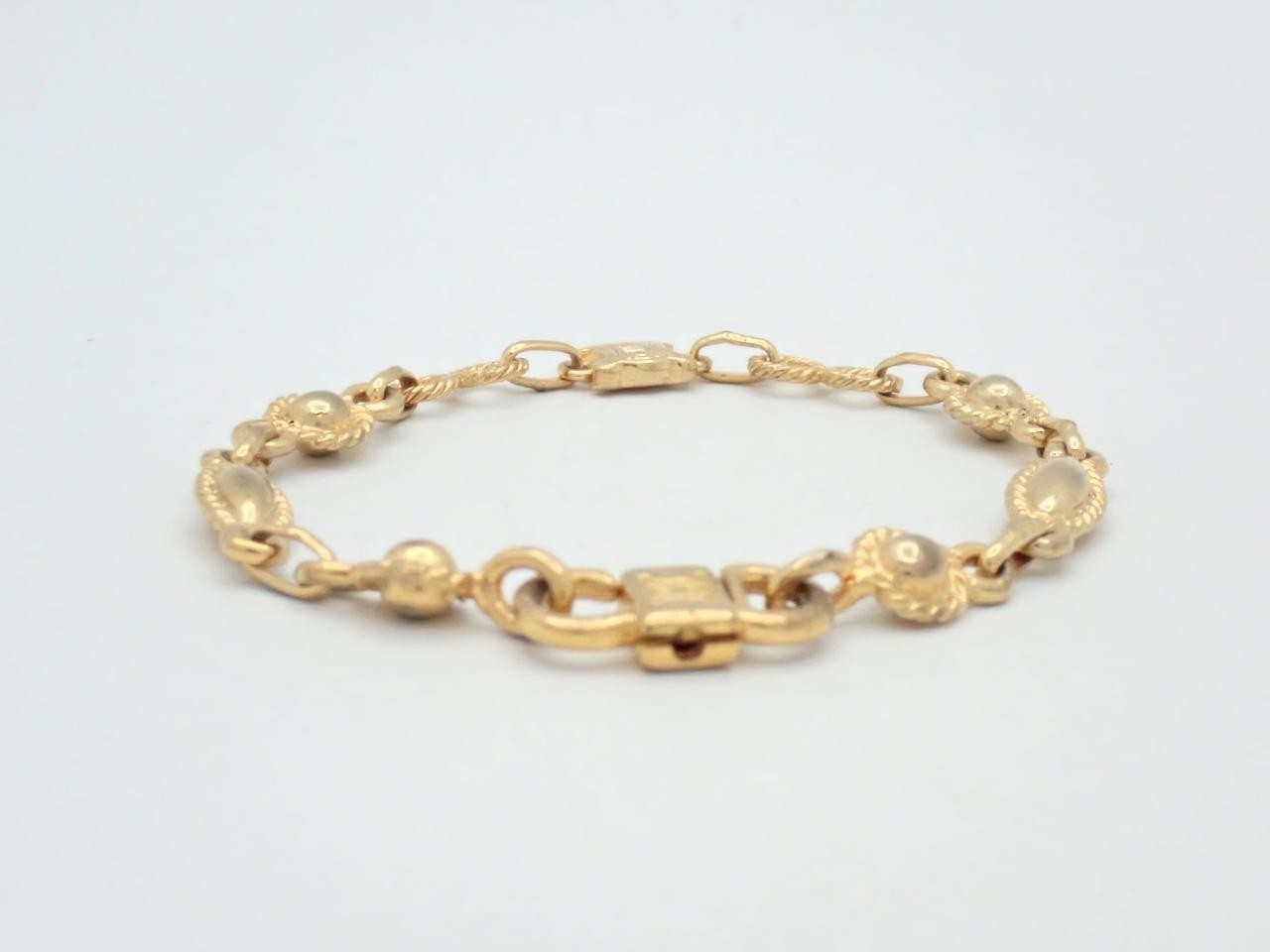 metal bracelet (approximately 18cm wrist size) — view 2