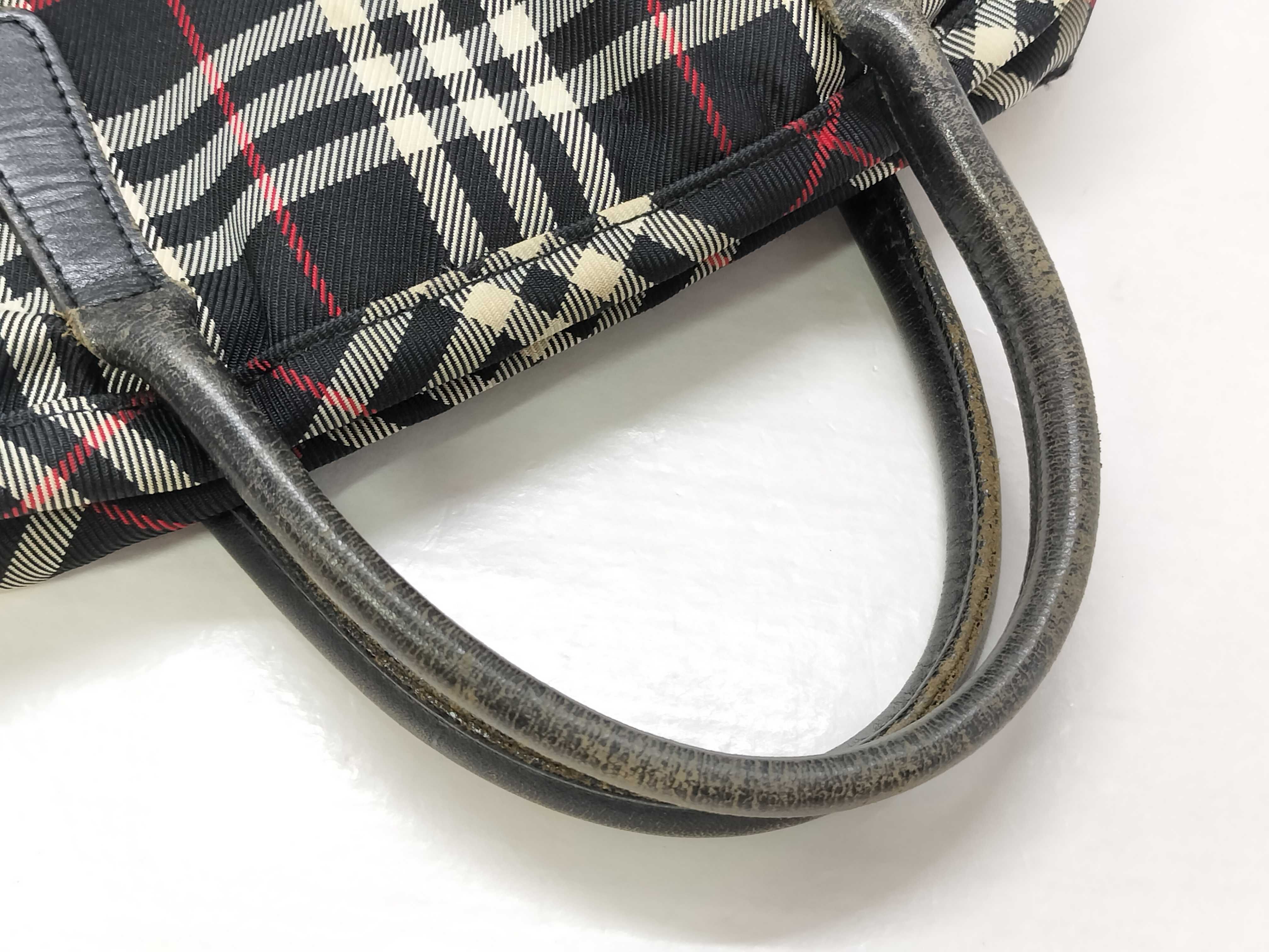 Nova Check Shoulder Bag, Navy Handbag — view 3