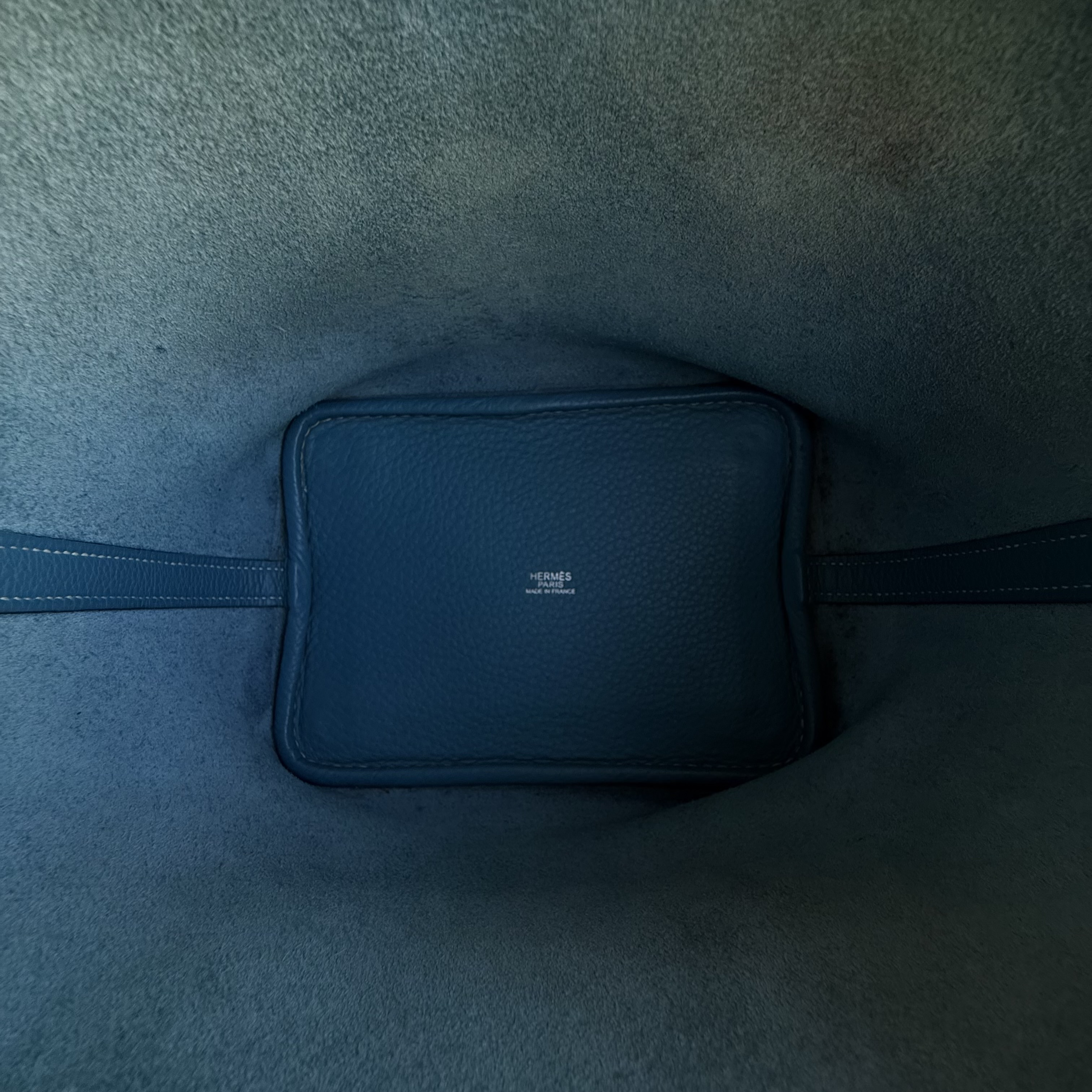Picotin PM Blue Handbag — view 6