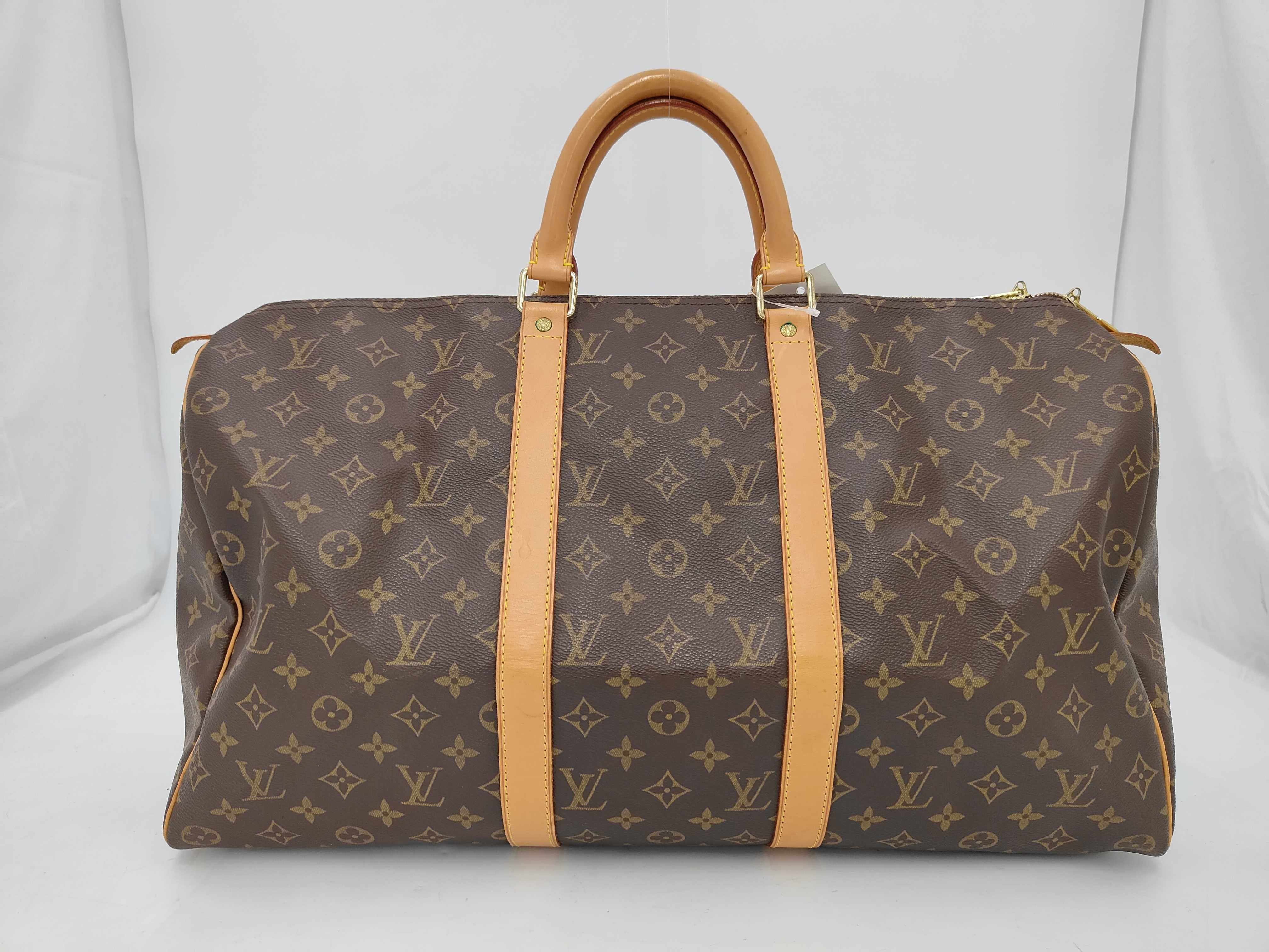 Monogram M41426 Keepall 50 Boston Bag