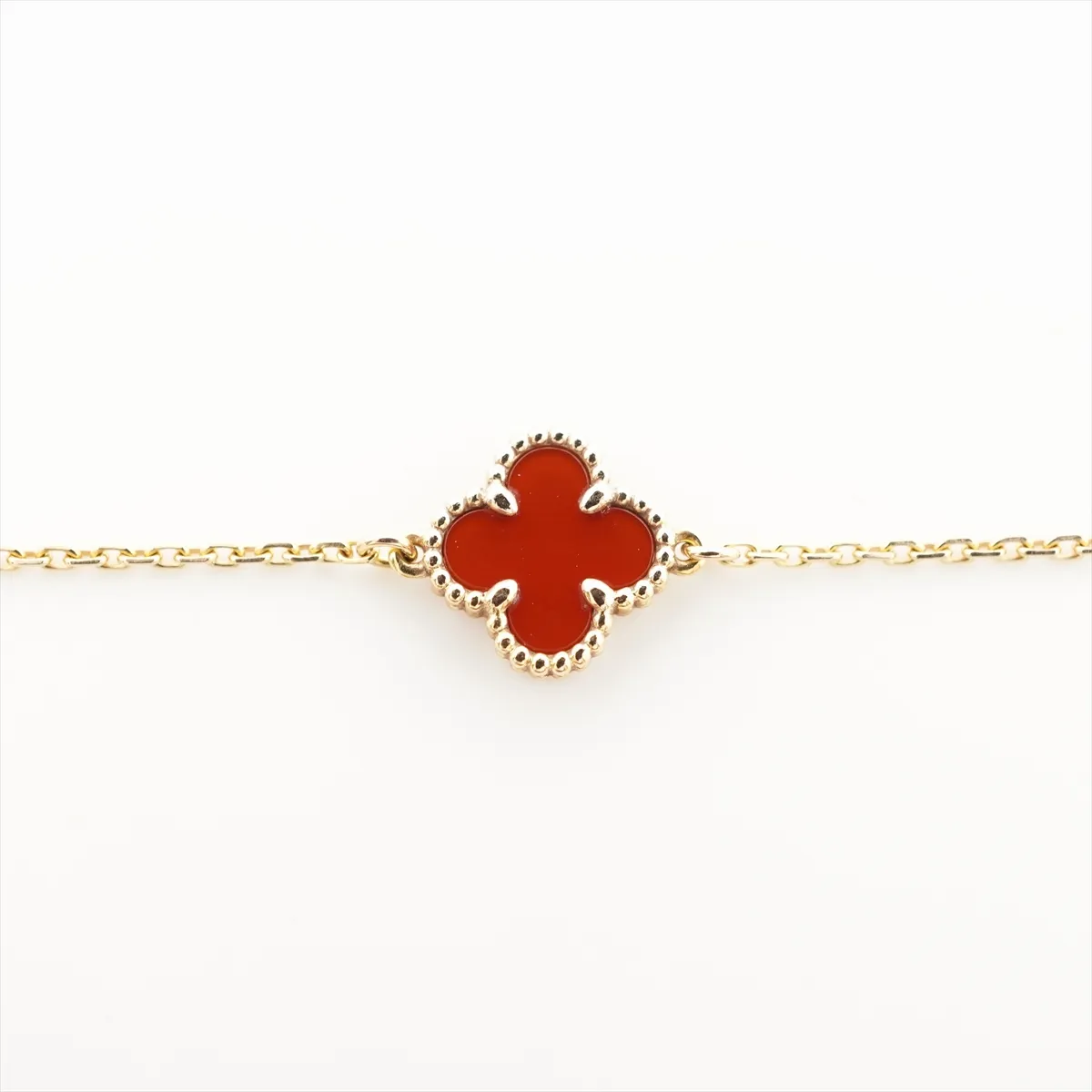 Sweet Alhambra Carnelian Bracelet, 750 (PG), 1.9g, JD968971. — view 2