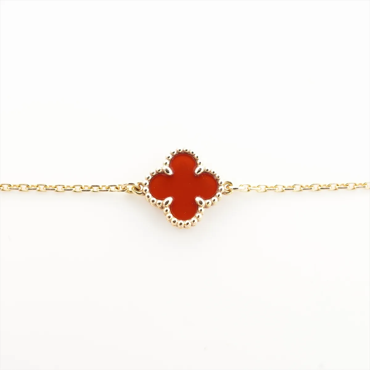 Sweet Alhambra Carnelian Bracelet, 750 (PG), 1.9g, JD968971. — view 3