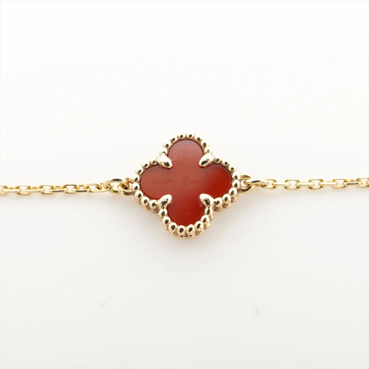 Sweet Alhambra Carnelian Bracelet, 750 (PG), 1.9g, JD968971. — view 5