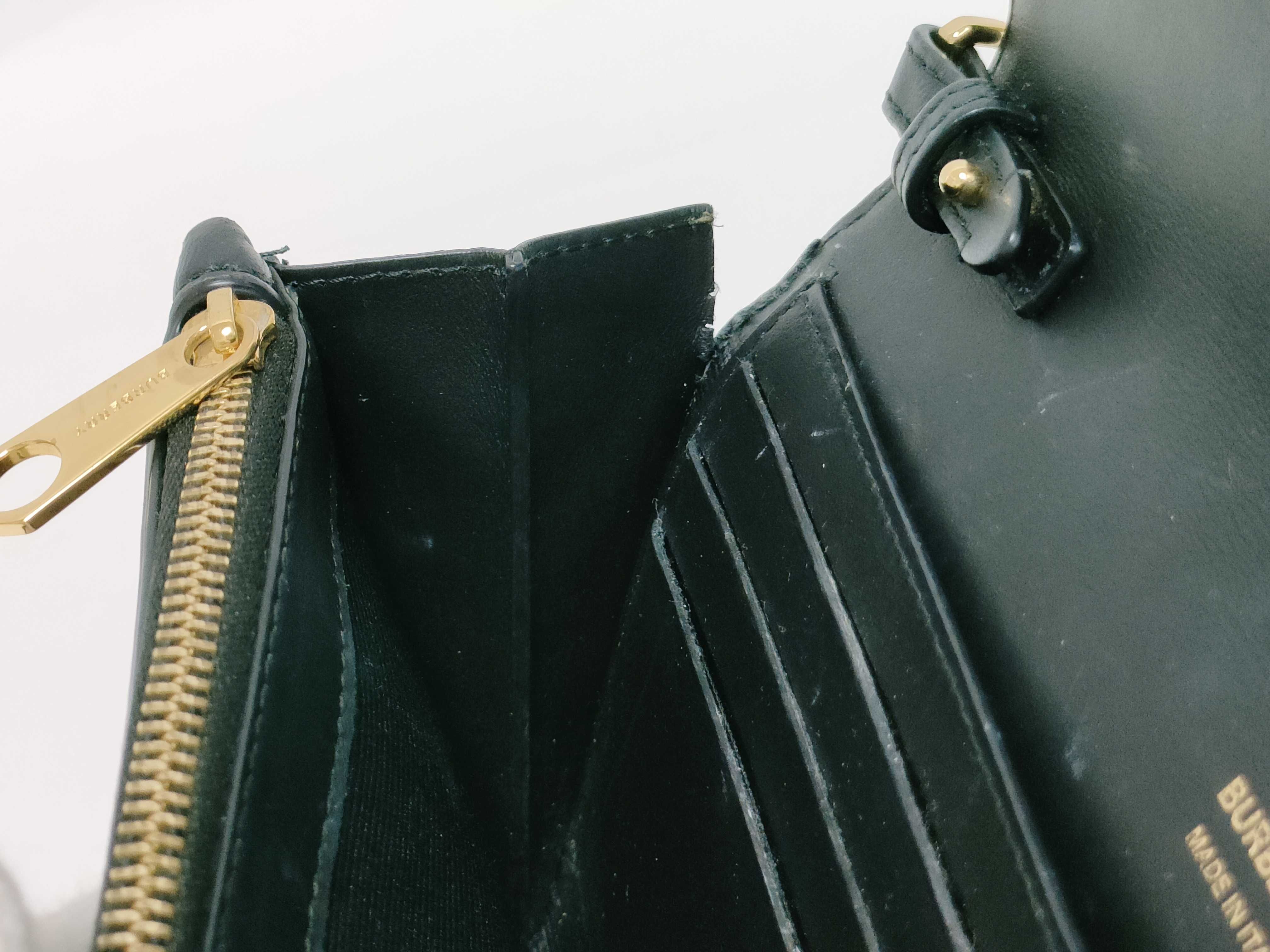 Lola Leather Chain Wallet Shoulder Bag — view 11