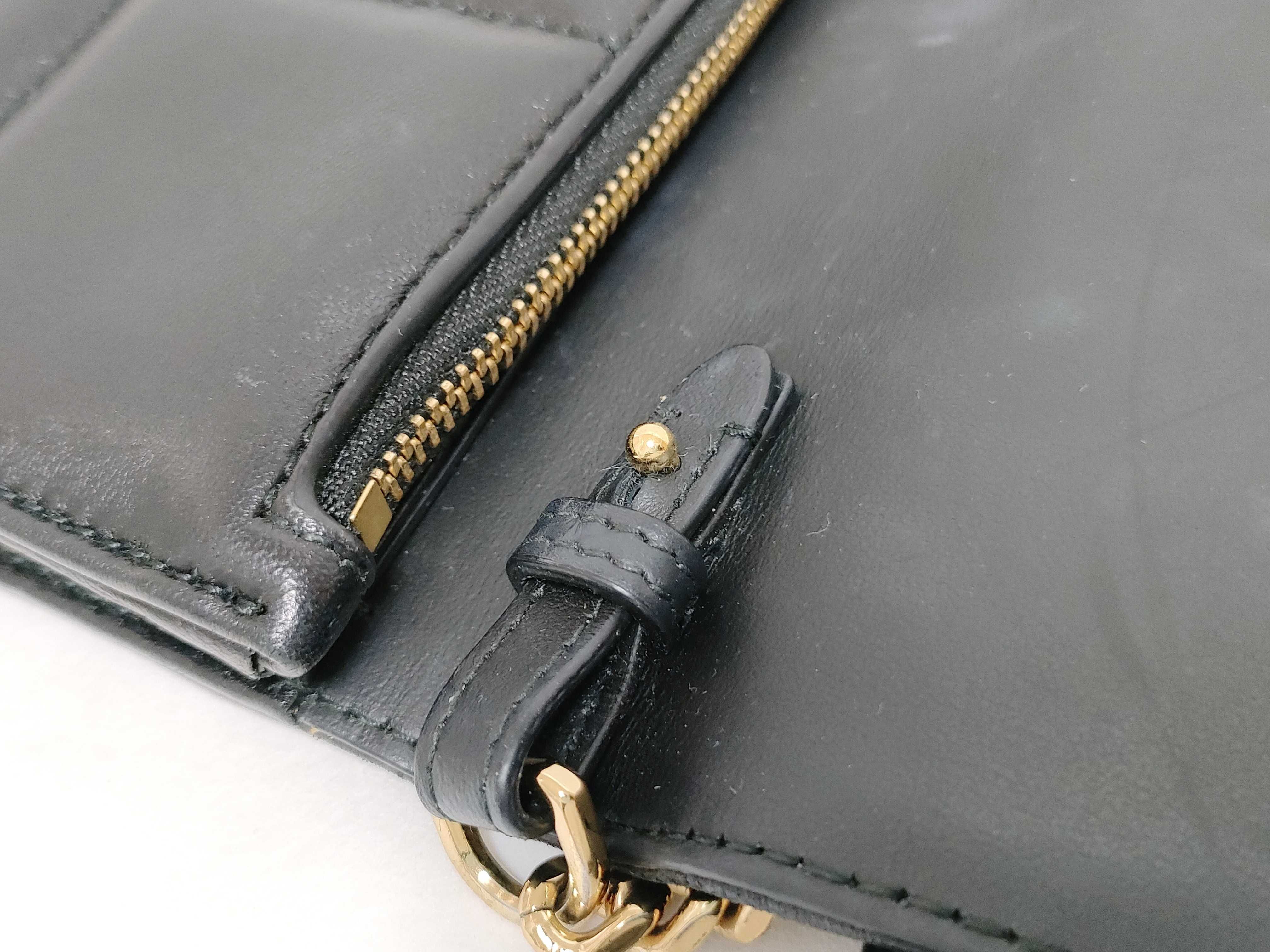Lola Leather Chain Wallet Shoulder Bag — view 5