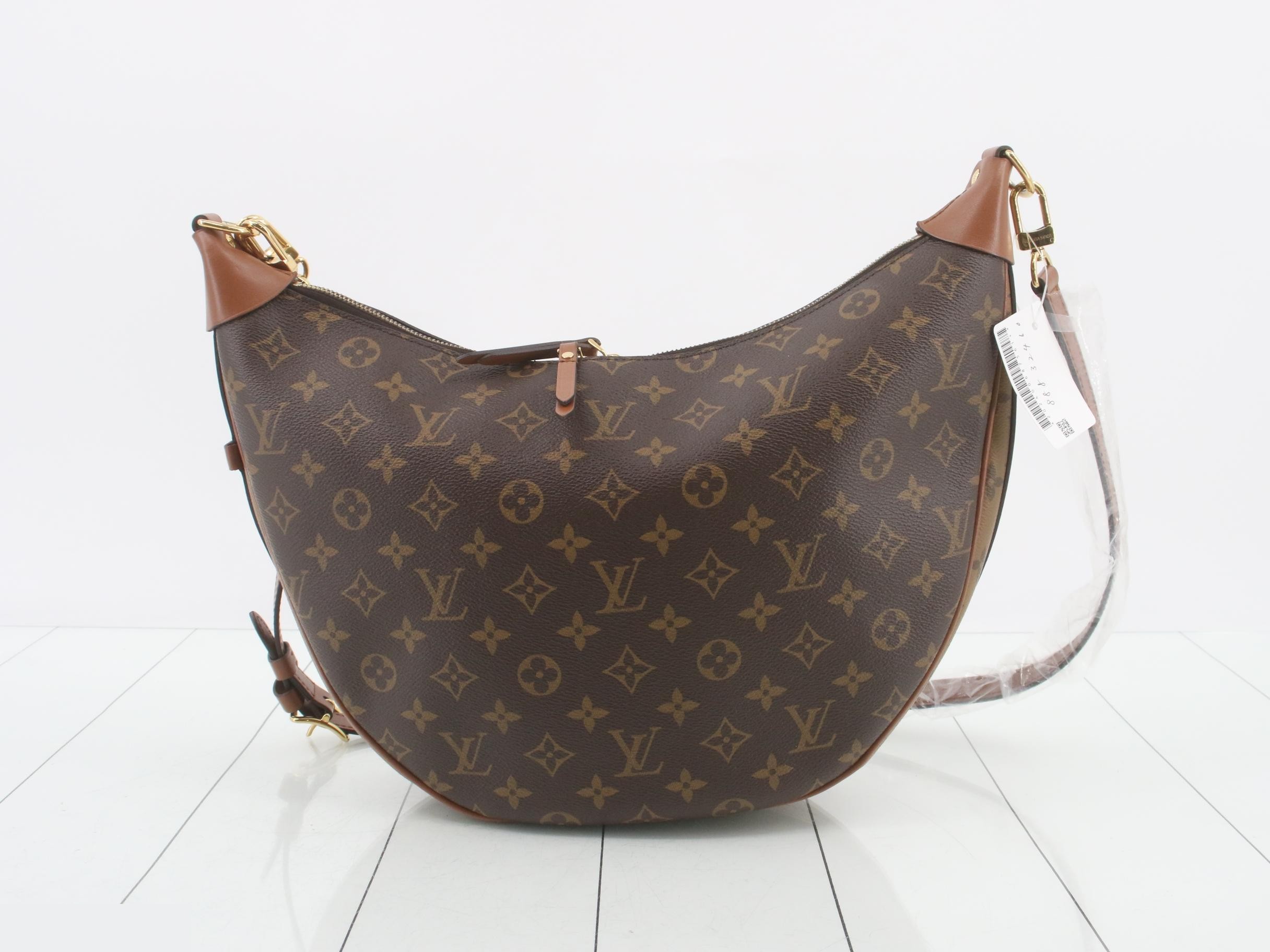 Monogram Loop Hobo Shoulder Bag